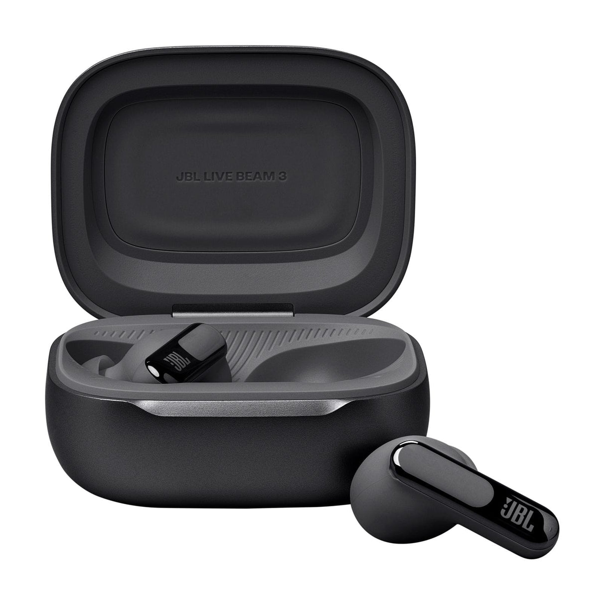 JBL Live Beam 3 True Wireless Bluetooth Earbuds, Black - Certified Refurbished