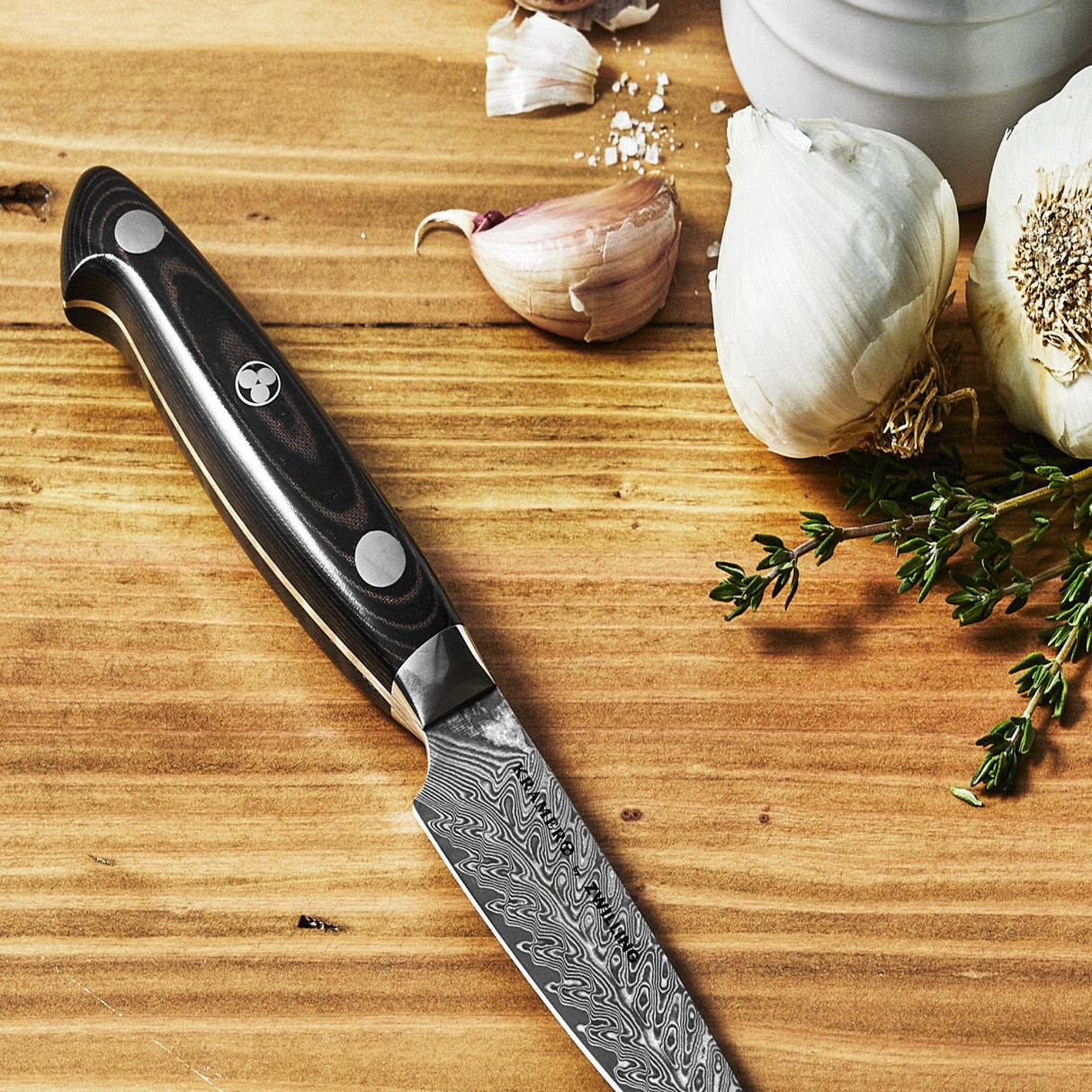 Kramer by Zwilling Euroline Damascus Collection 5-inch Utility Knife