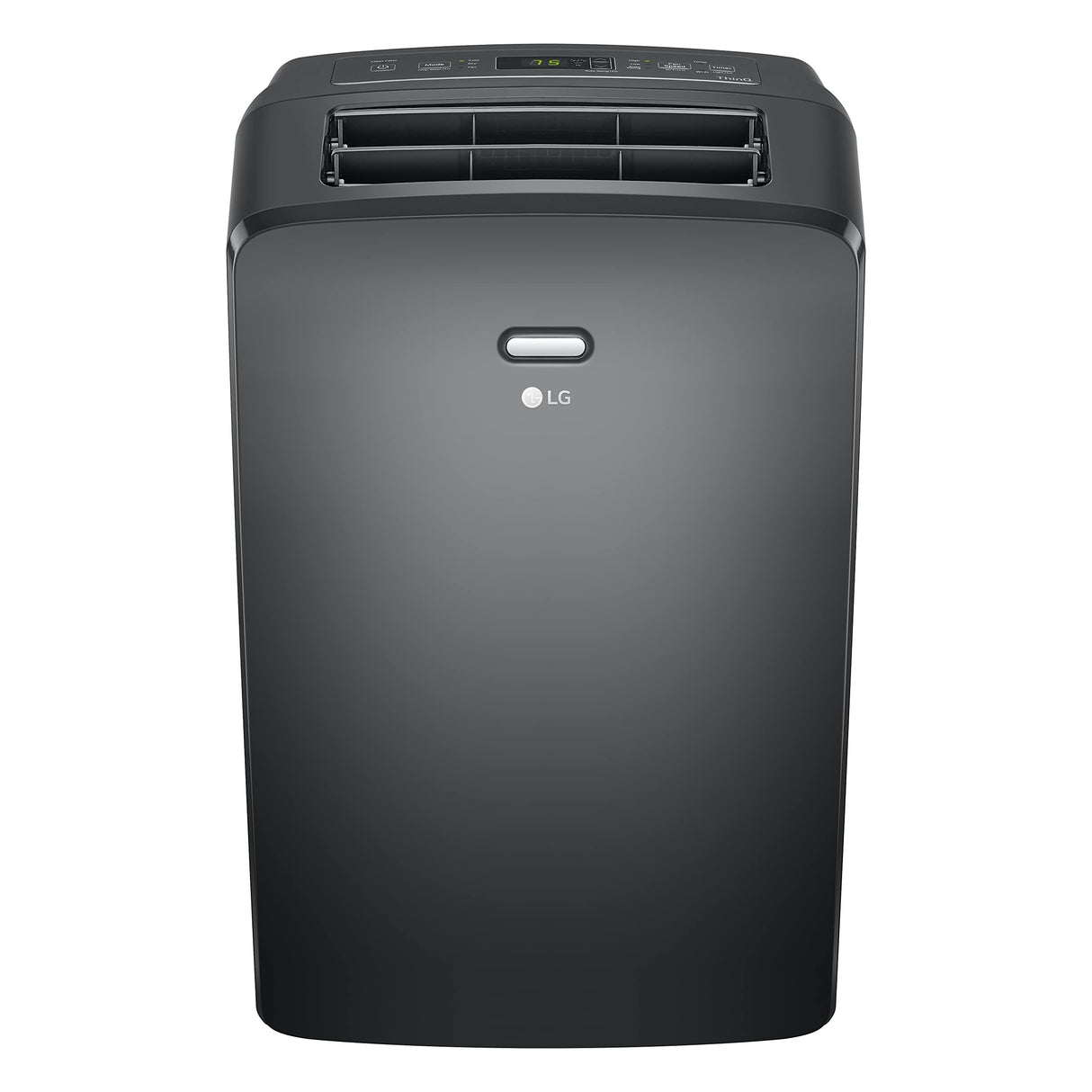 LG 8000 BTU DOE Smart Wi-Fi Portable Air Conditioner, 3-in-1, Cools 350 Sq Ft, Gray - Certified Refurbished