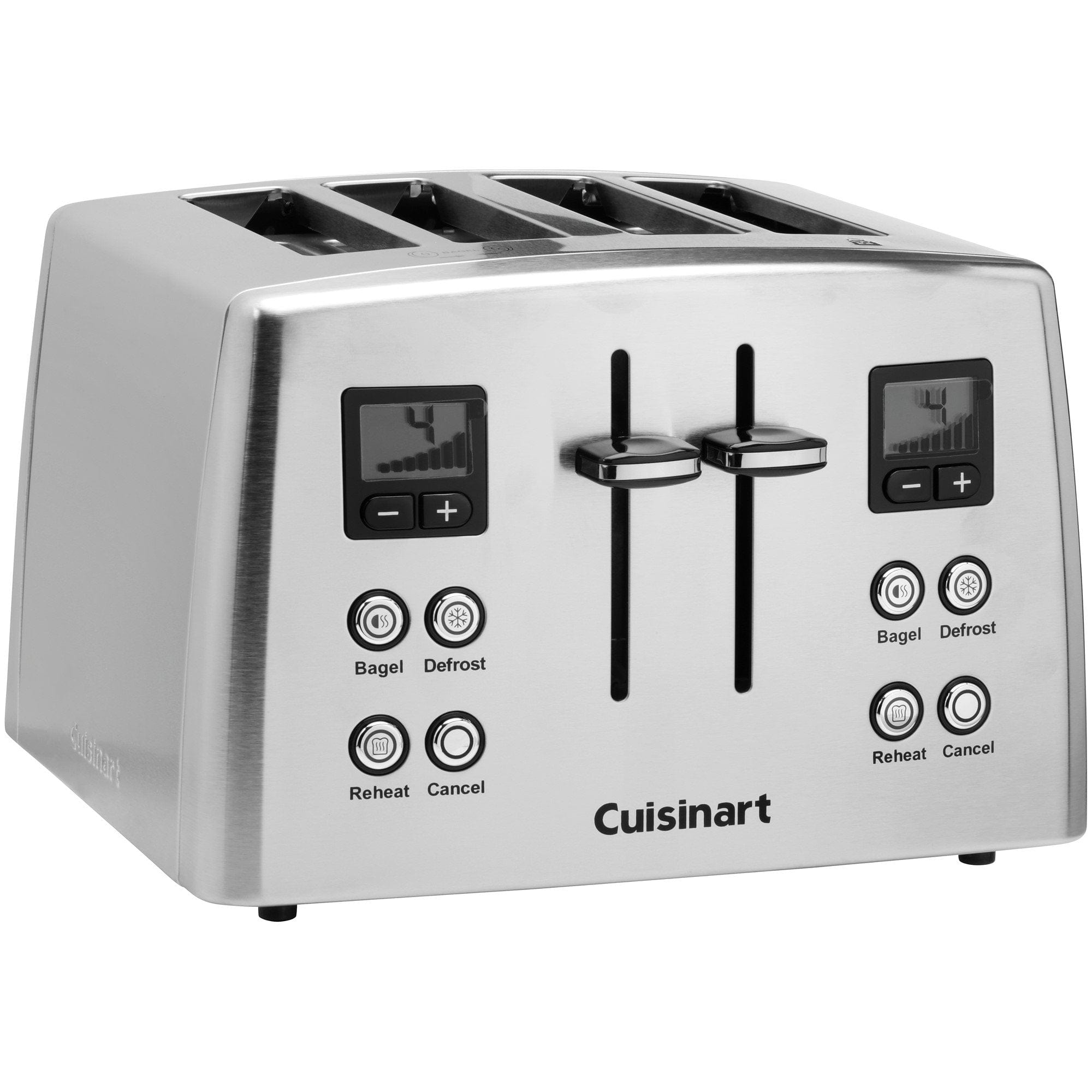 Cuisinart 4-Slice Metal Toaster, 7 Shade Settings - Certified Refurbished