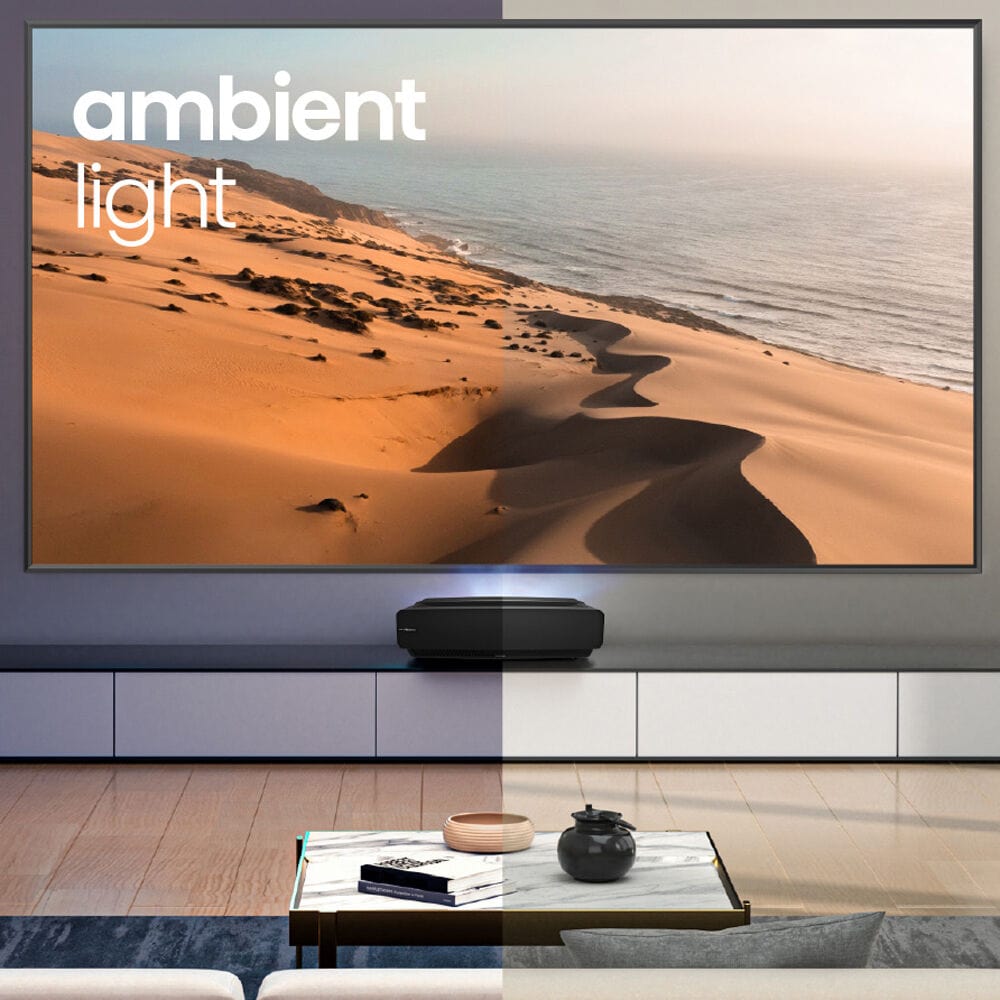 Hisense 100" 4K Smart Laser Short Projector - Certified Refurbished