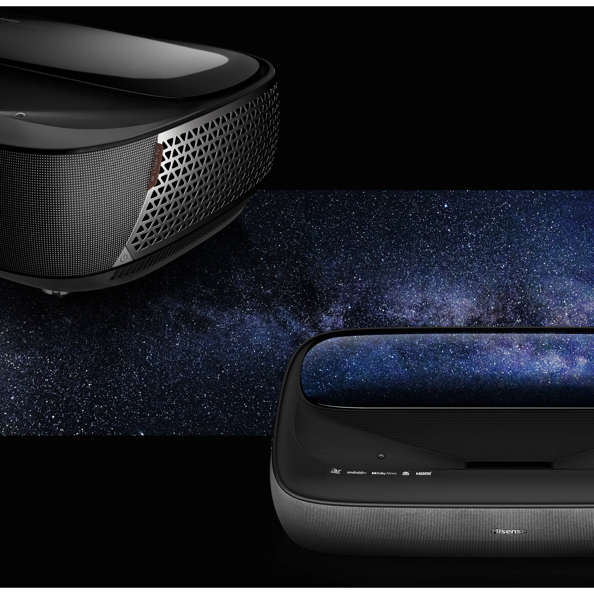 Hisense 100" UHD Triple-Laser Short Throw Projector - Certified Refurbished