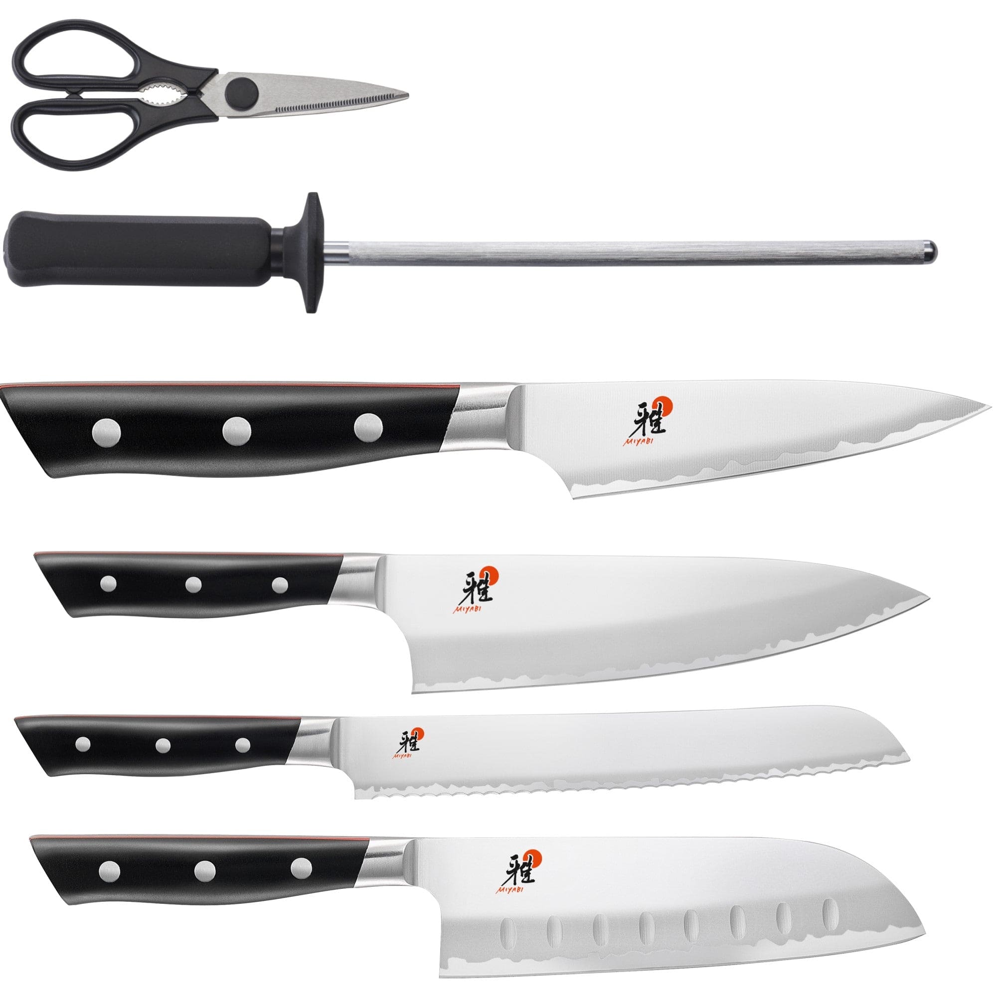 Miyabi Evolution 7-pc Knife Block Set