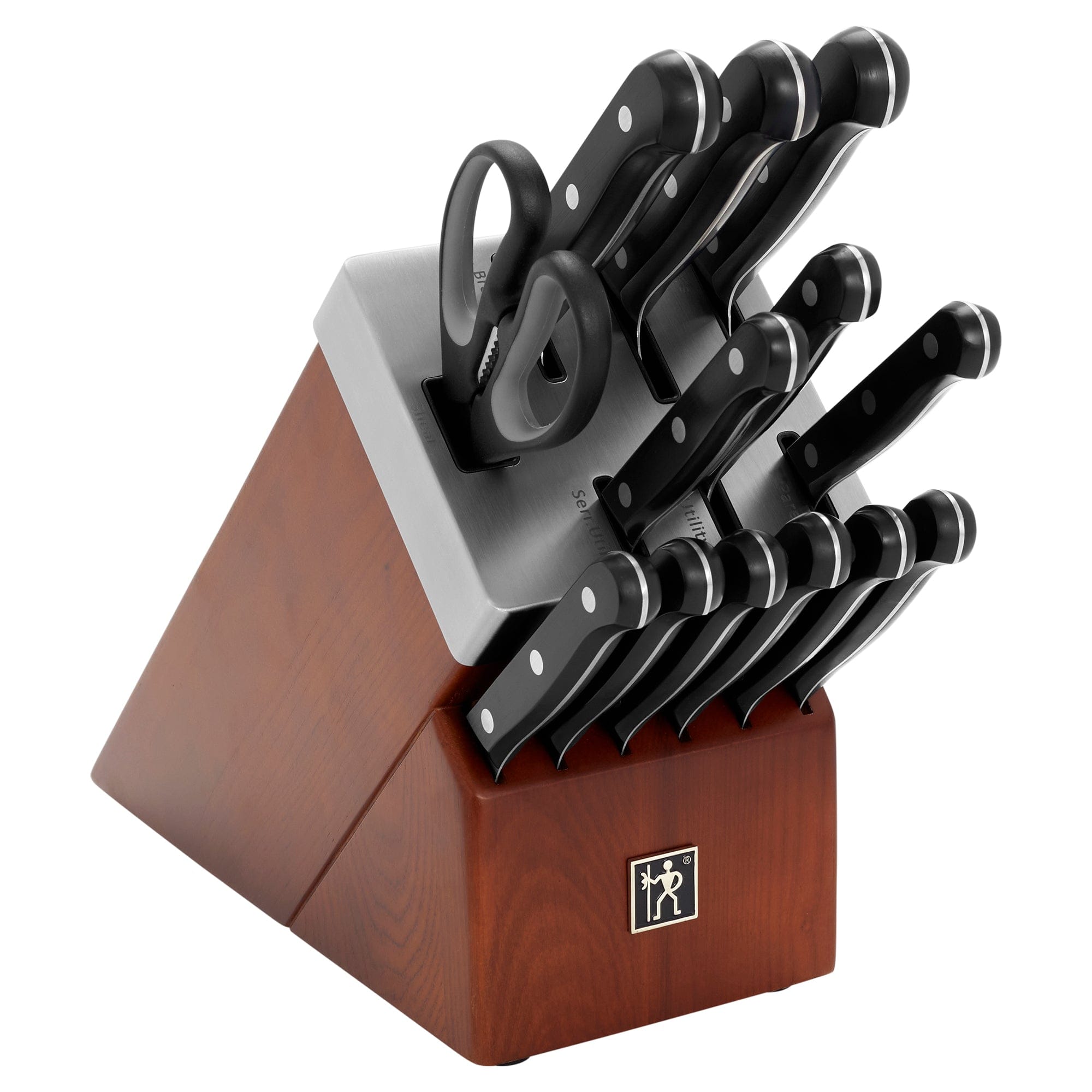 Henckels Solution 14-pc Self-Sharpening Knife Block Set