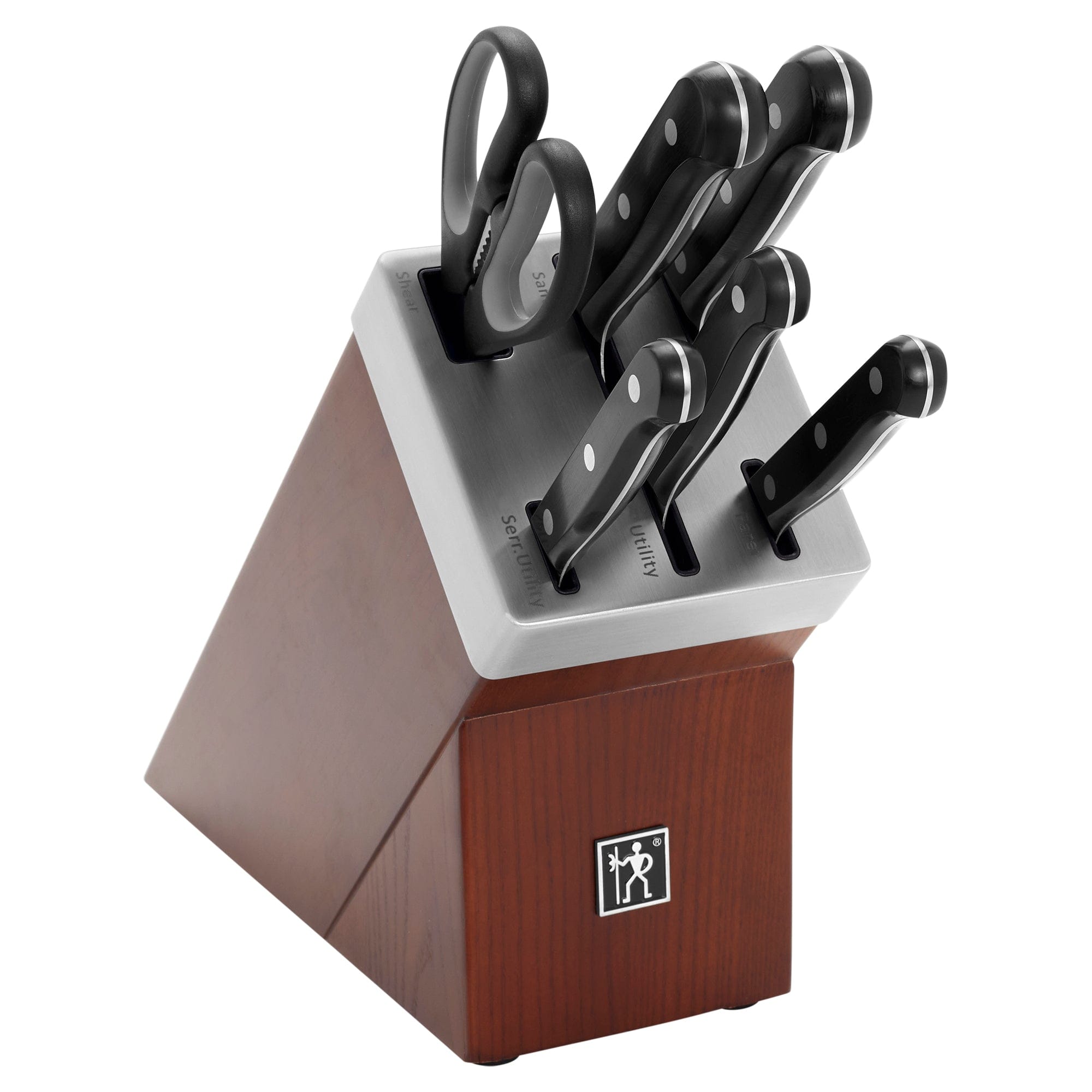 Henckels Solution 7-pc Self-Sharpening Knife Block Set