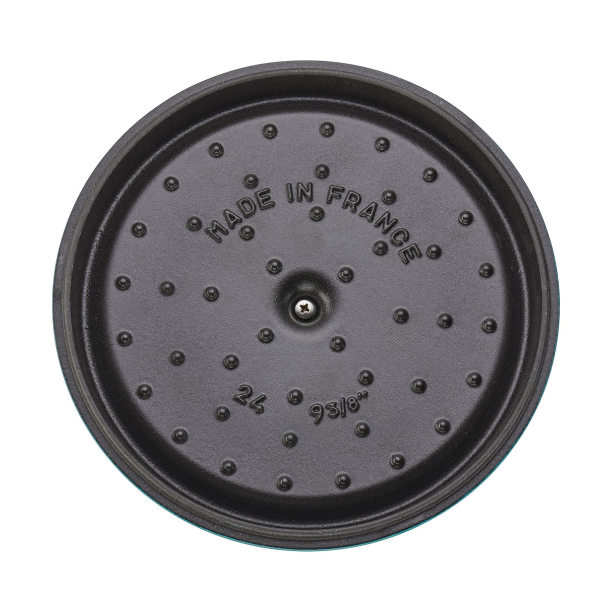 Staub Cast Iron 4-qt Round Cocotte, Dutch Oven - Turquoise