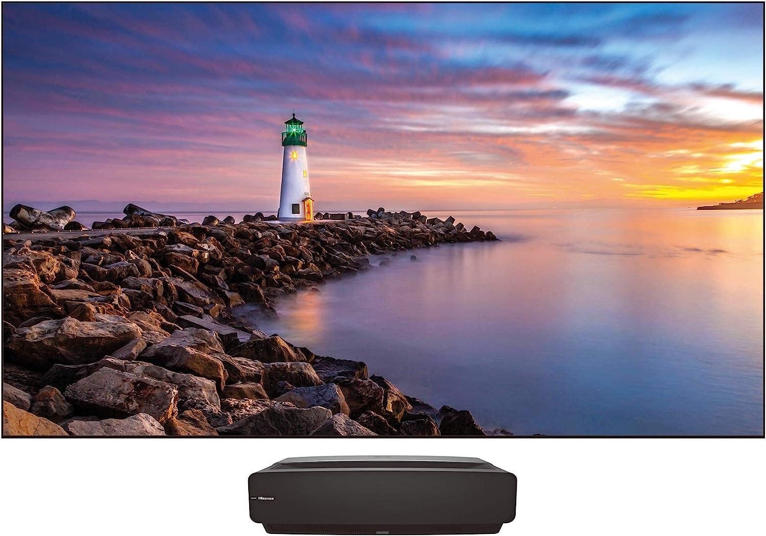 Hisense UHD L5 Ultra Short Throw Video Cinema Projector - Certified Refurbished