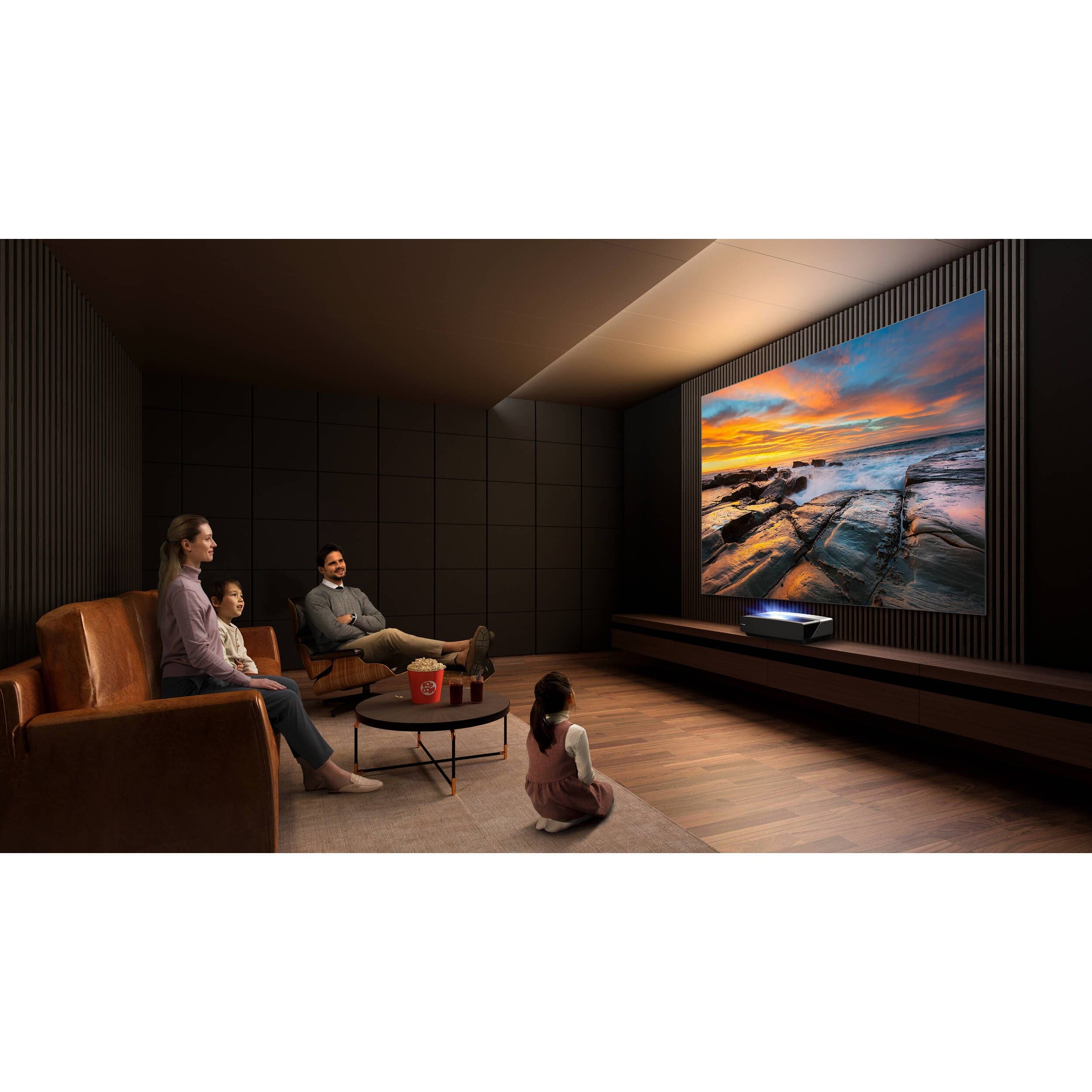 Hisense UHD L5 Ultra Short Throw Video Cinema Projector - Certified Refurbished