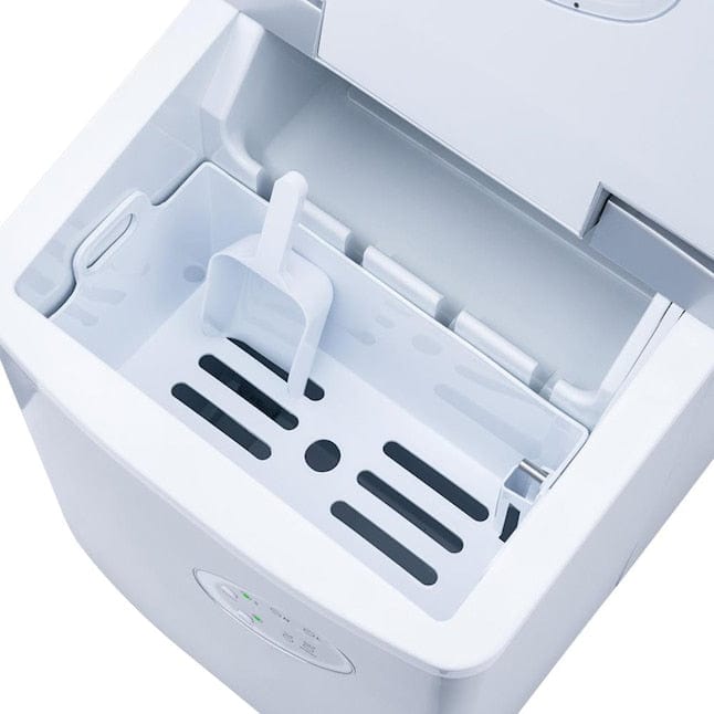 Newair Countertop Ice Maker, 28 lbs of Ice a Day, Silver - Certified Refurbished