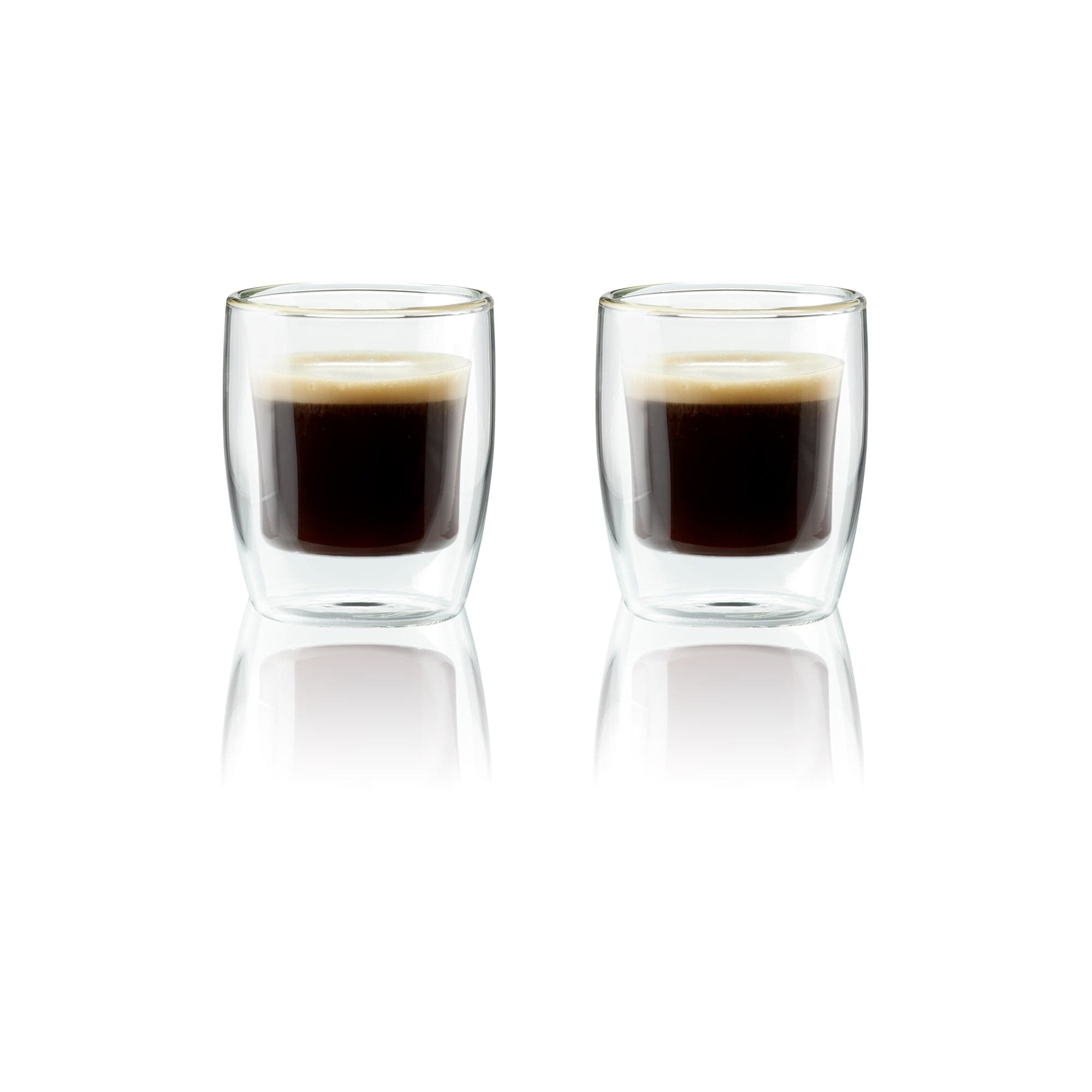 Henckels Cafe Roma 2-pc Double-Wall Glassware 3oz. Espresso Glass Set