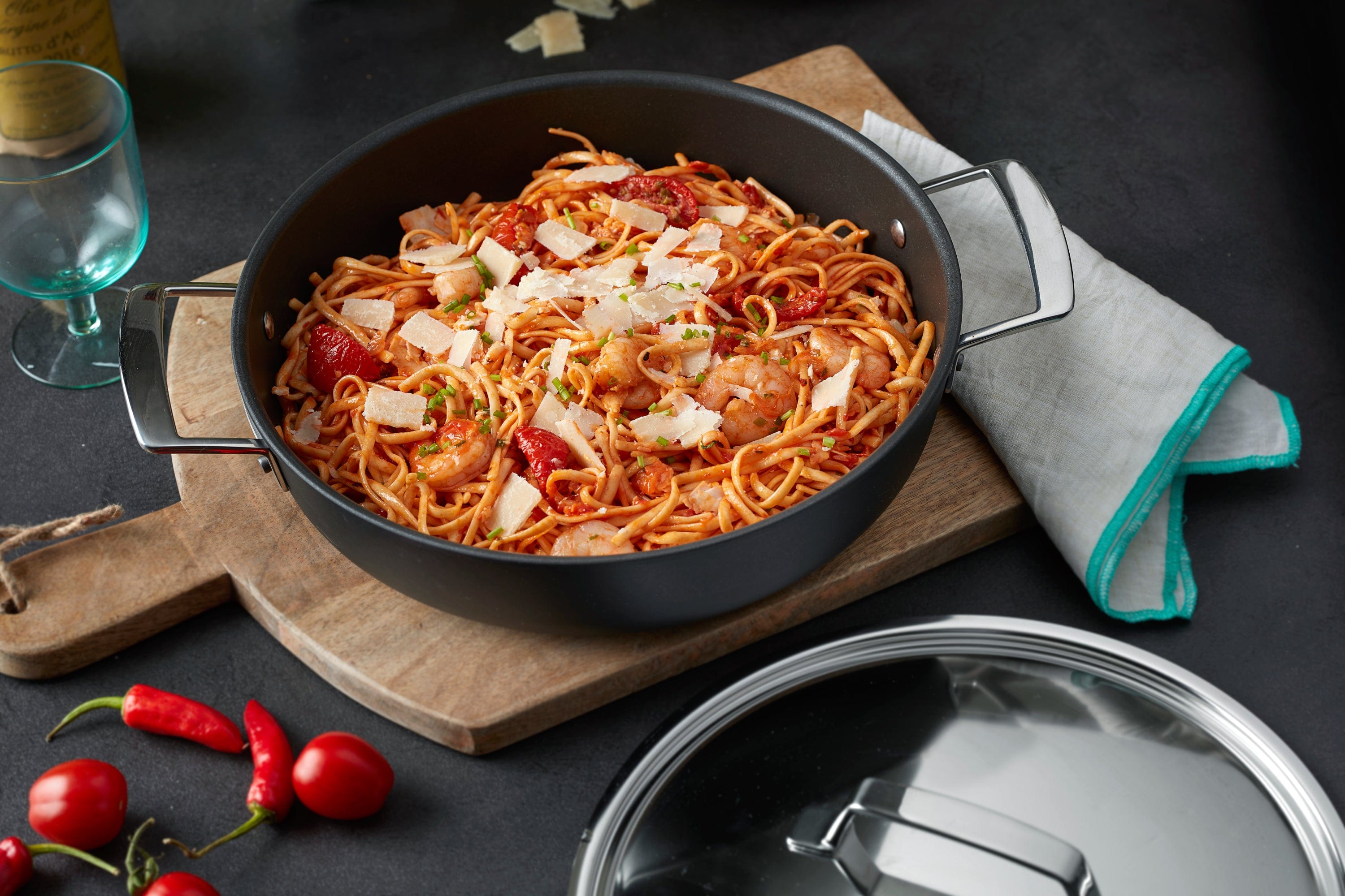 Demeyere AluPro 2.1-qt Aluminum Nonstick Saute Pan