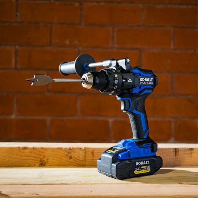 Kobalt XTR 24-volt 1/2-in Keyless Brushless Cordless Drill, 1 Battery, Charger and Hard Case included