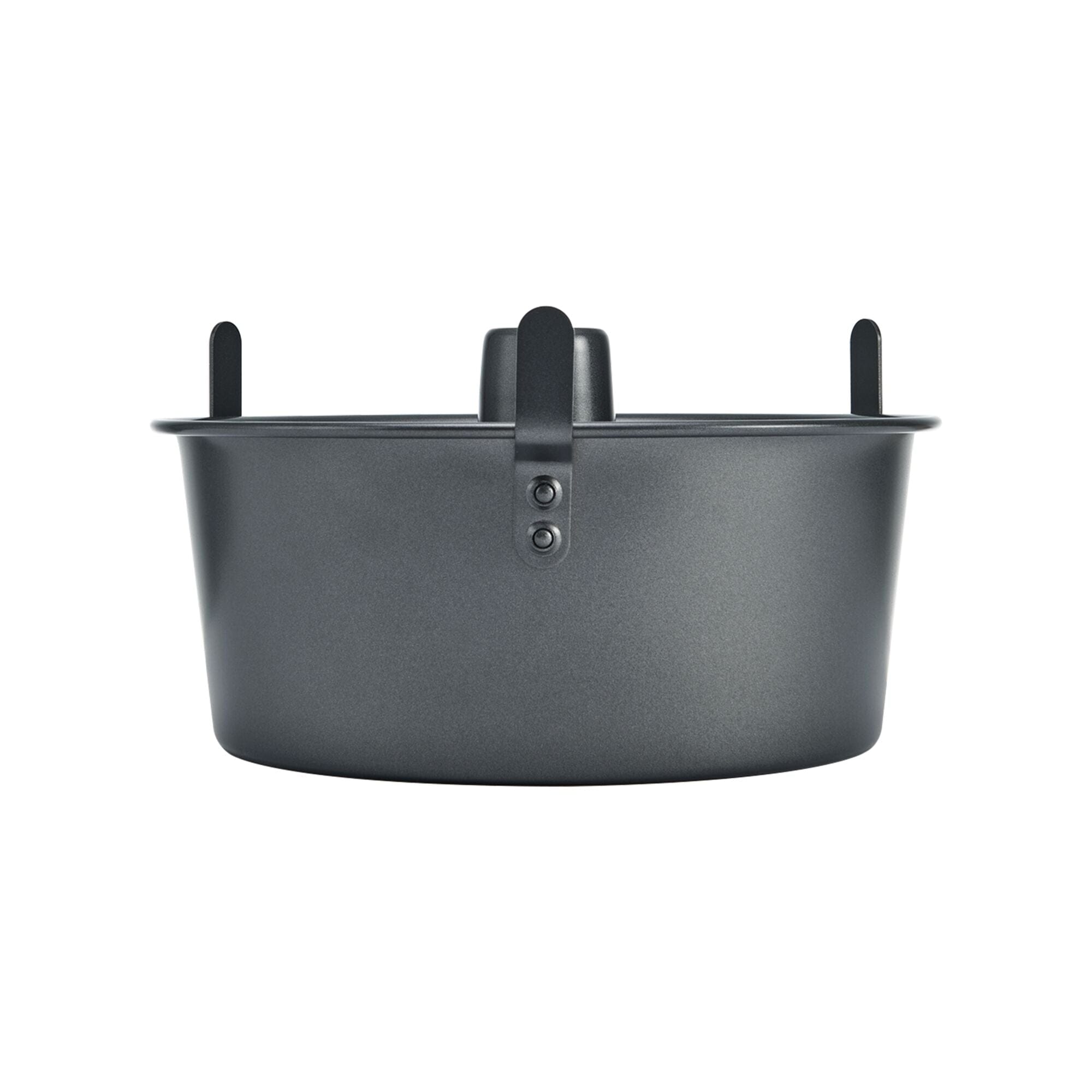 Chicago Metallic Professional 2-Piece 9.5-Inch Angel Food Cake Pan with Feet, 9.5 x 4