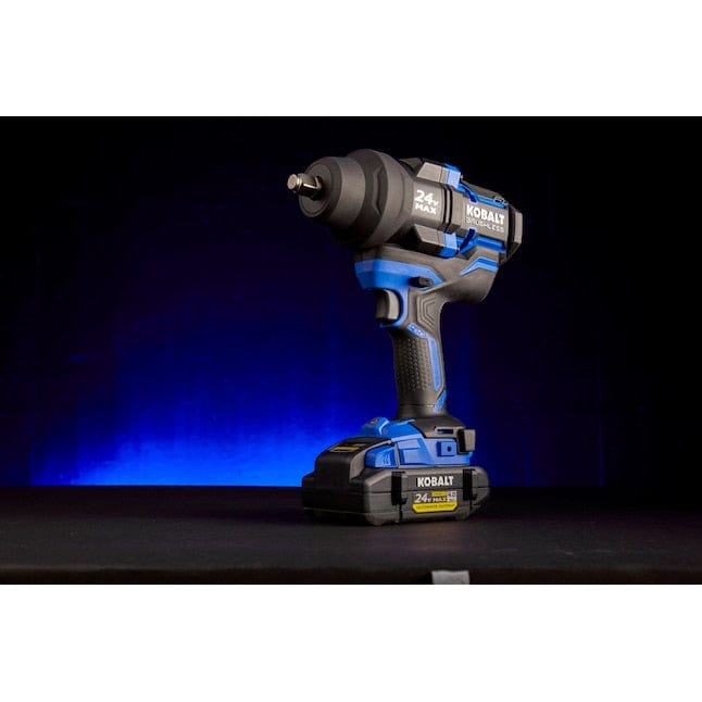 Kobalt XTR 24-volt Variable Speed Brushless 1/2-in Drive Cordless Impact Wrench, Battery Included