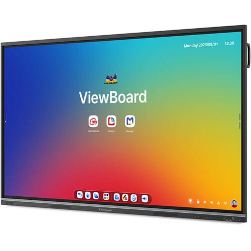ViewSonic ViewBoard 75" 4K Interactive Smart Board with Integrated Education Software, Android 14, Google EDLA - Certified Refurbished