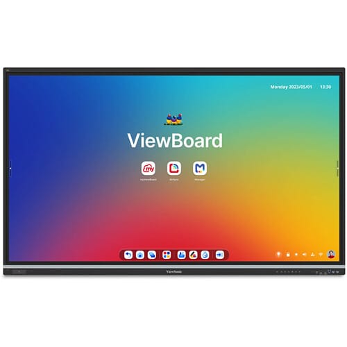 ViewSonic ViewBoard 75" 4K Interactive Smart Board with Integrated Education Software, Android 14, Google EDLA - Certified Refurbished