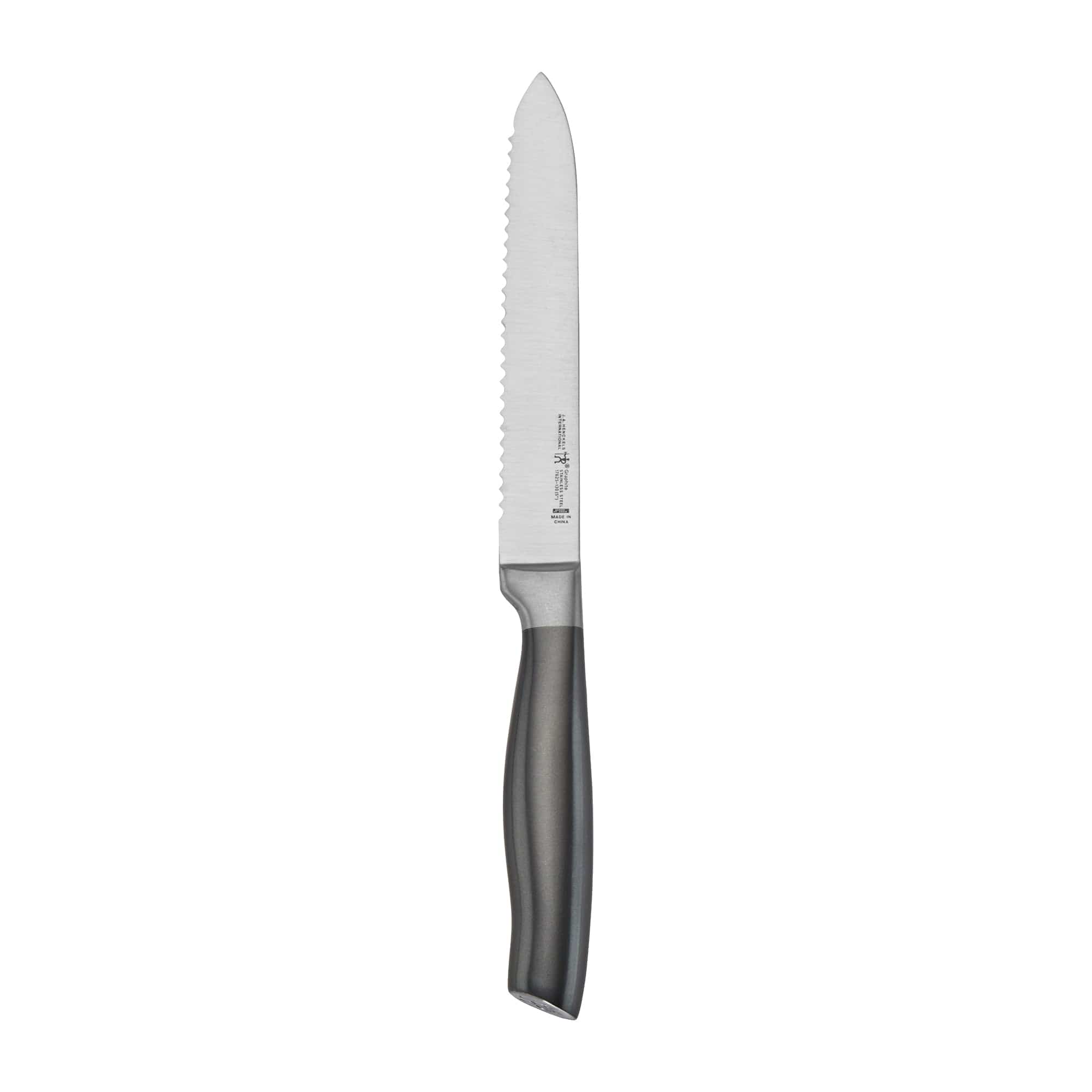 Henckels Graphite 5-inch Serrated Utility Knife