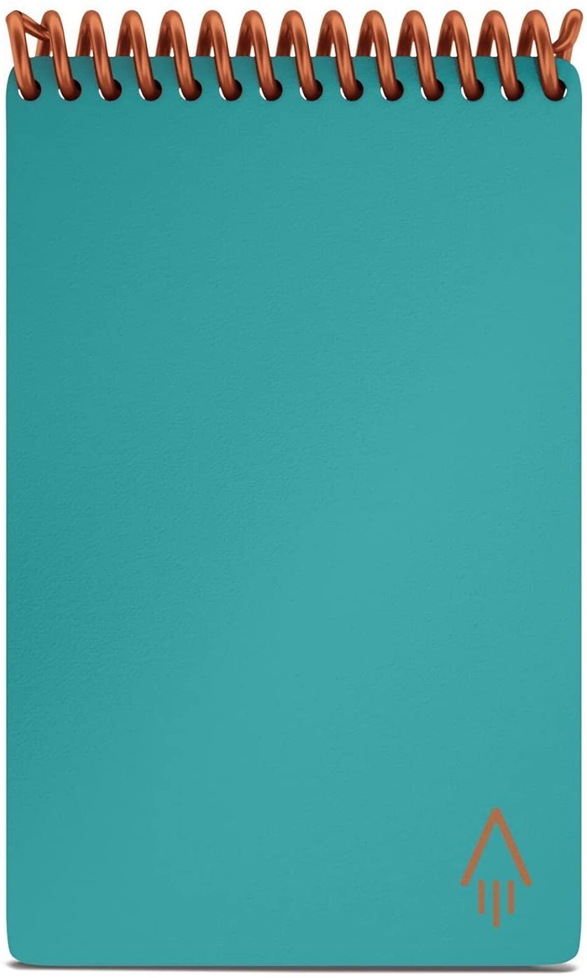 Rocketbook Everlast Mini Smart Reusable Notebook, Light Blue
