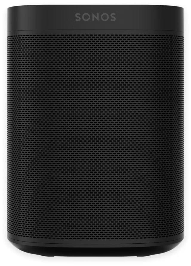 Sonos One SL Smart Connected Speaker, WiFi-Enabled, Stereo Sound, 2-Pack, Black - Refurbished