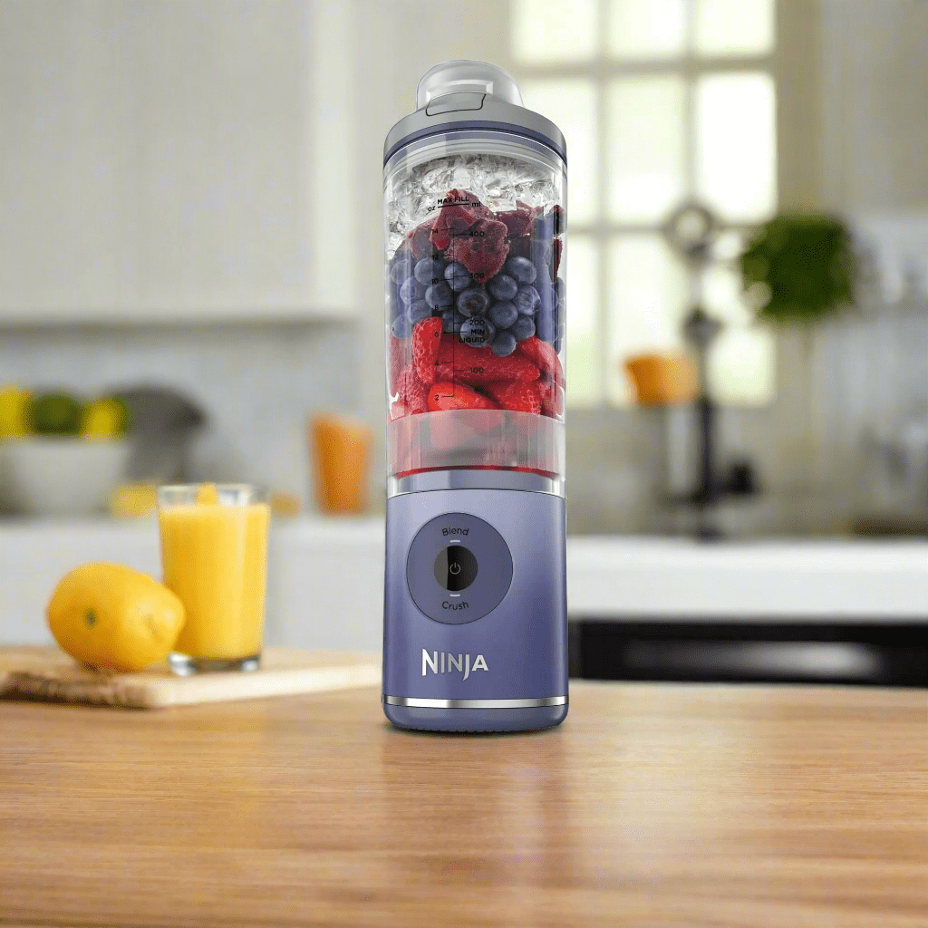 Ninja Blast Max Personal Cordless Blender for Smoothies, Frozen Drinks, Ice Crush, 20 oz. Twist & Go Vessel, Lavender - Certified Refurbished