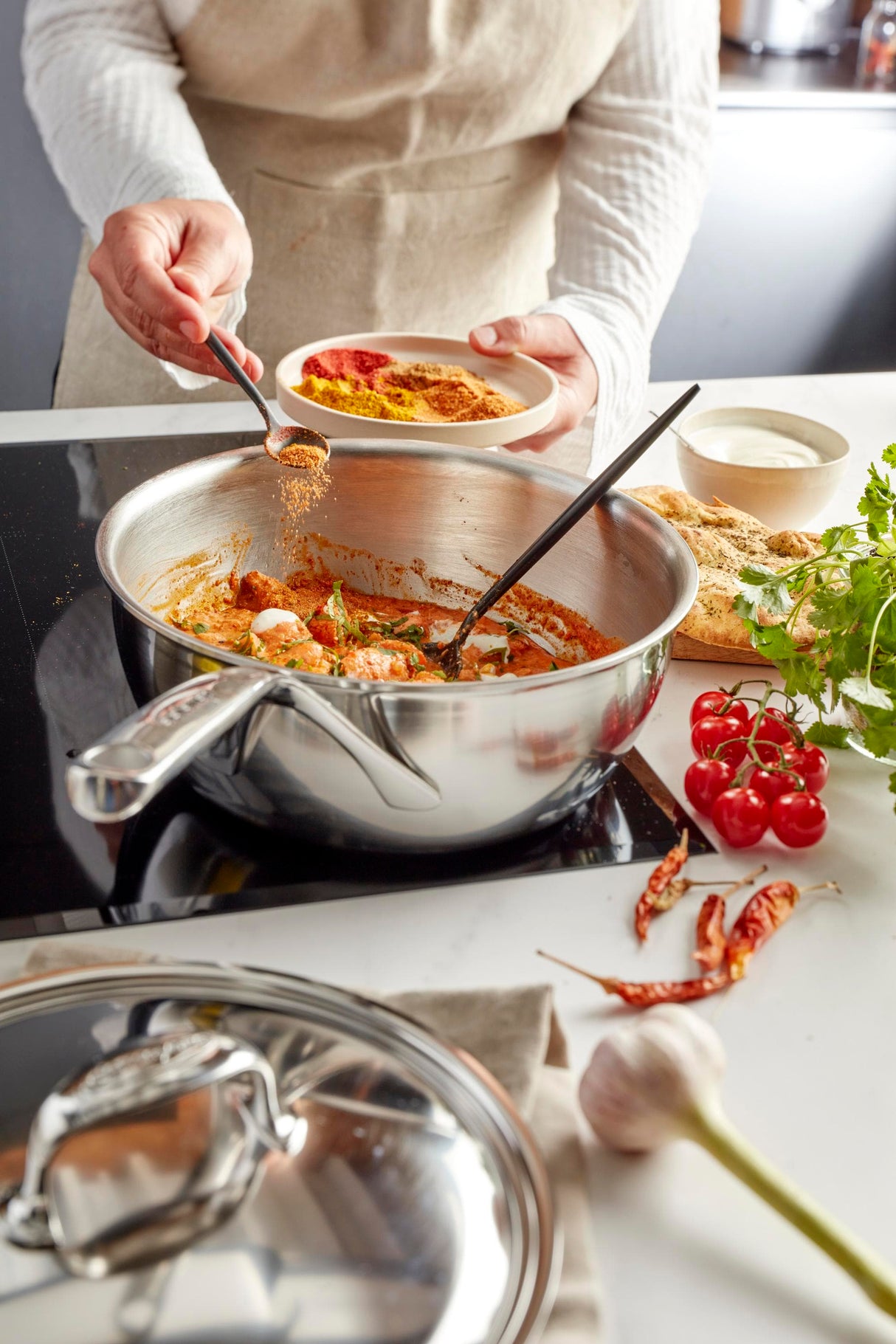 Demeyere Atlantis 3.5-qt Stainless Steel Saucier