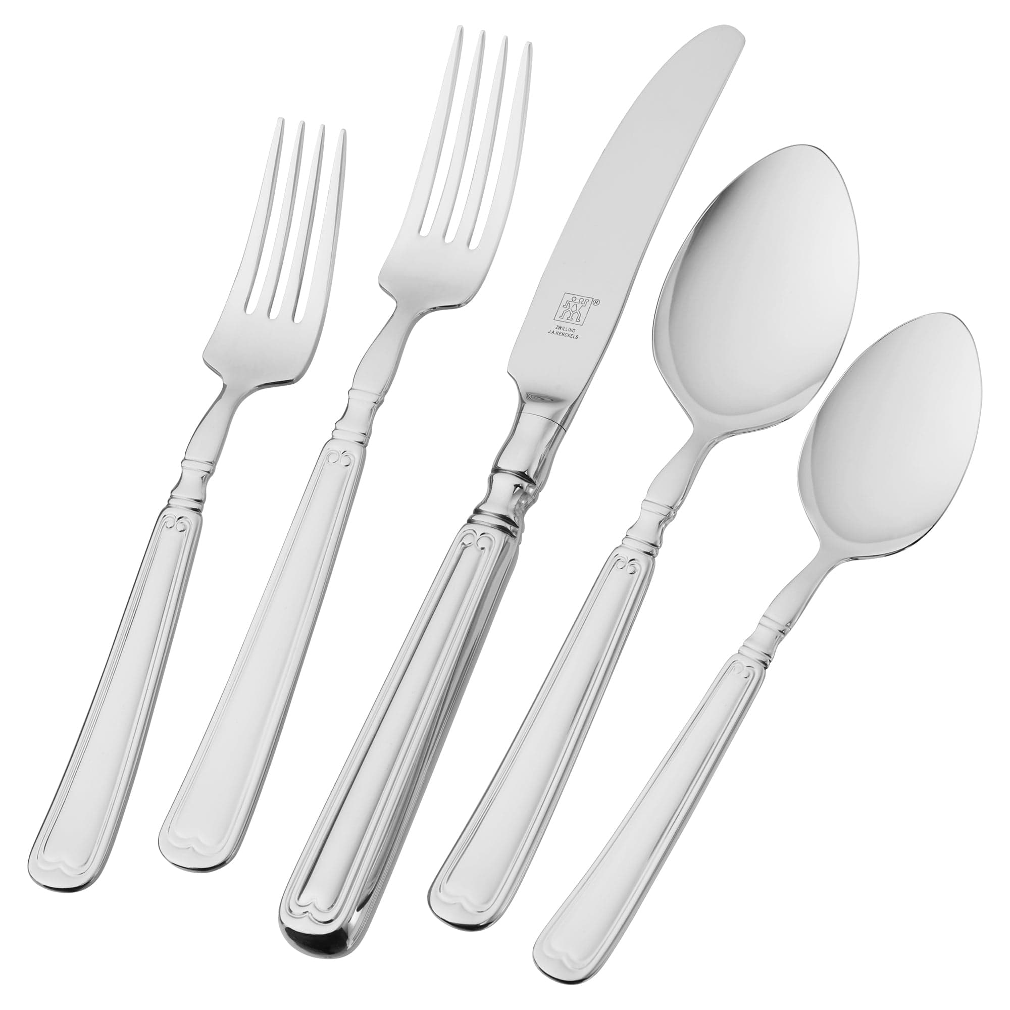 Zwilling Vintage 1876 45-pc 18/10 Stainless Steel Flatware Set