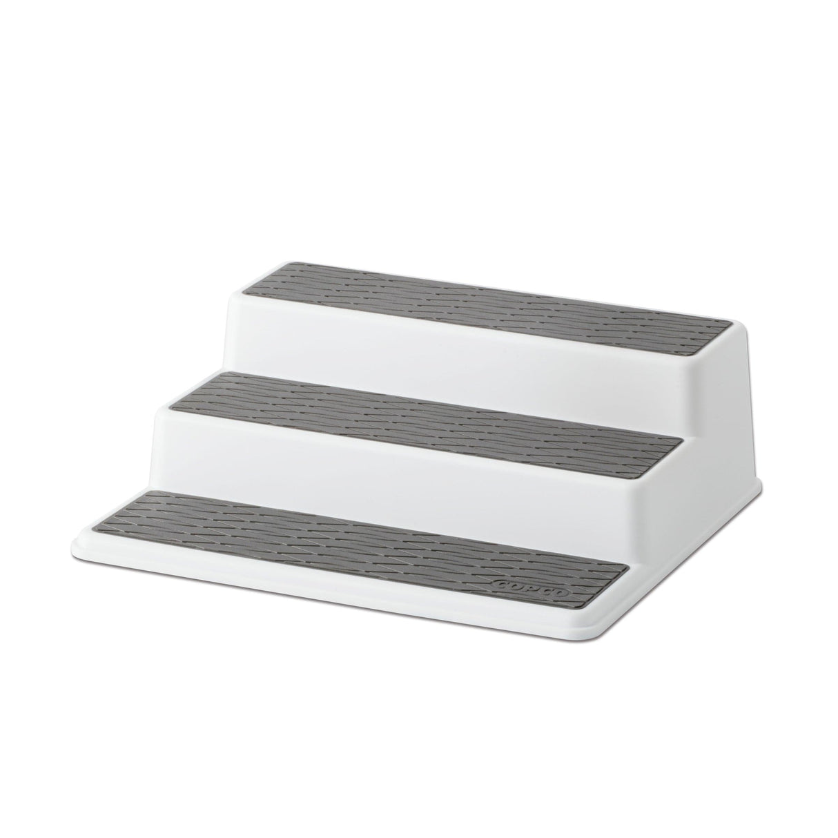 Copco Non-Skid 3-Tier Spice Pantry Kitchen Cabinet Organizer, 10-Inch, Gray