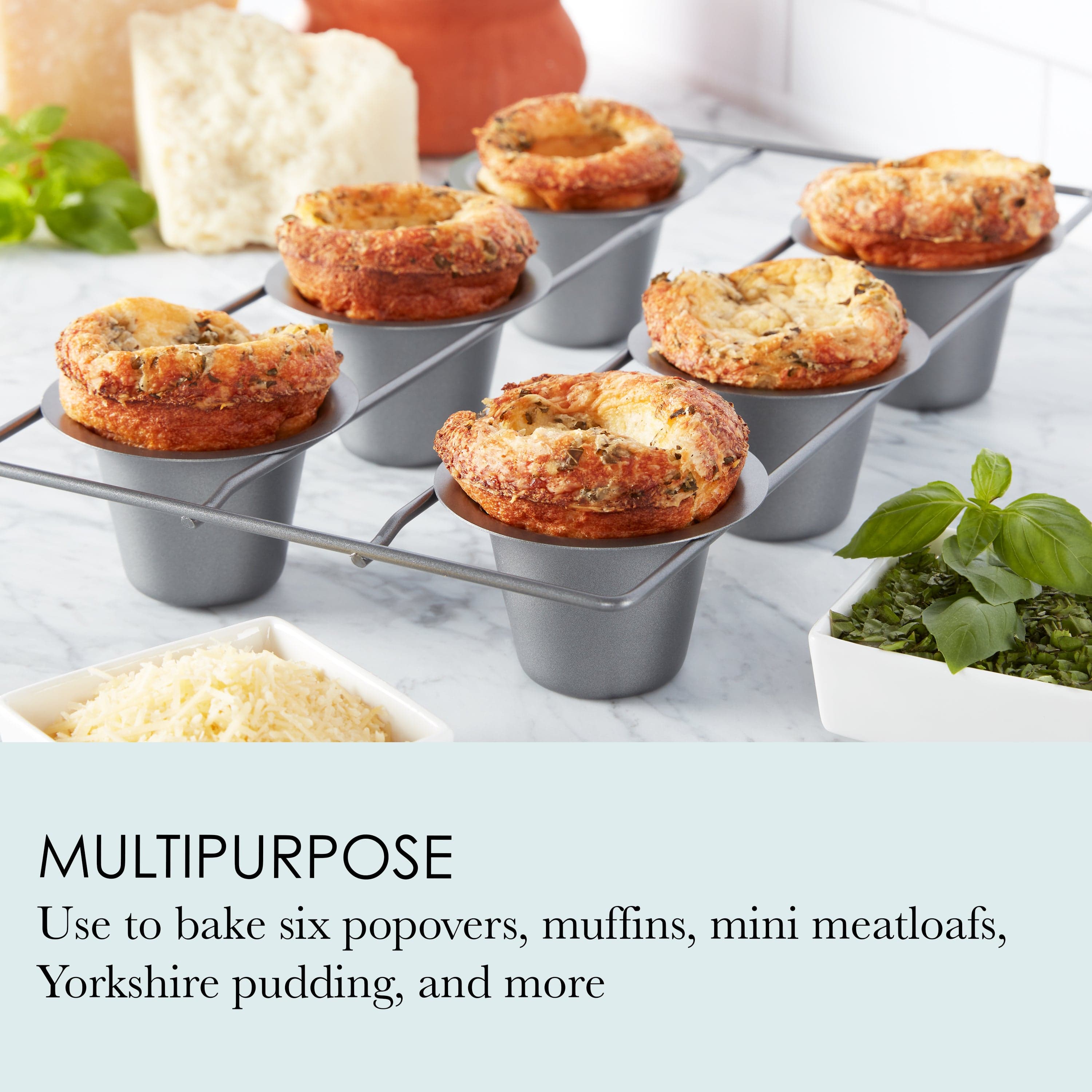 Chicago Metallic Professional 6-Cup Popover Pan