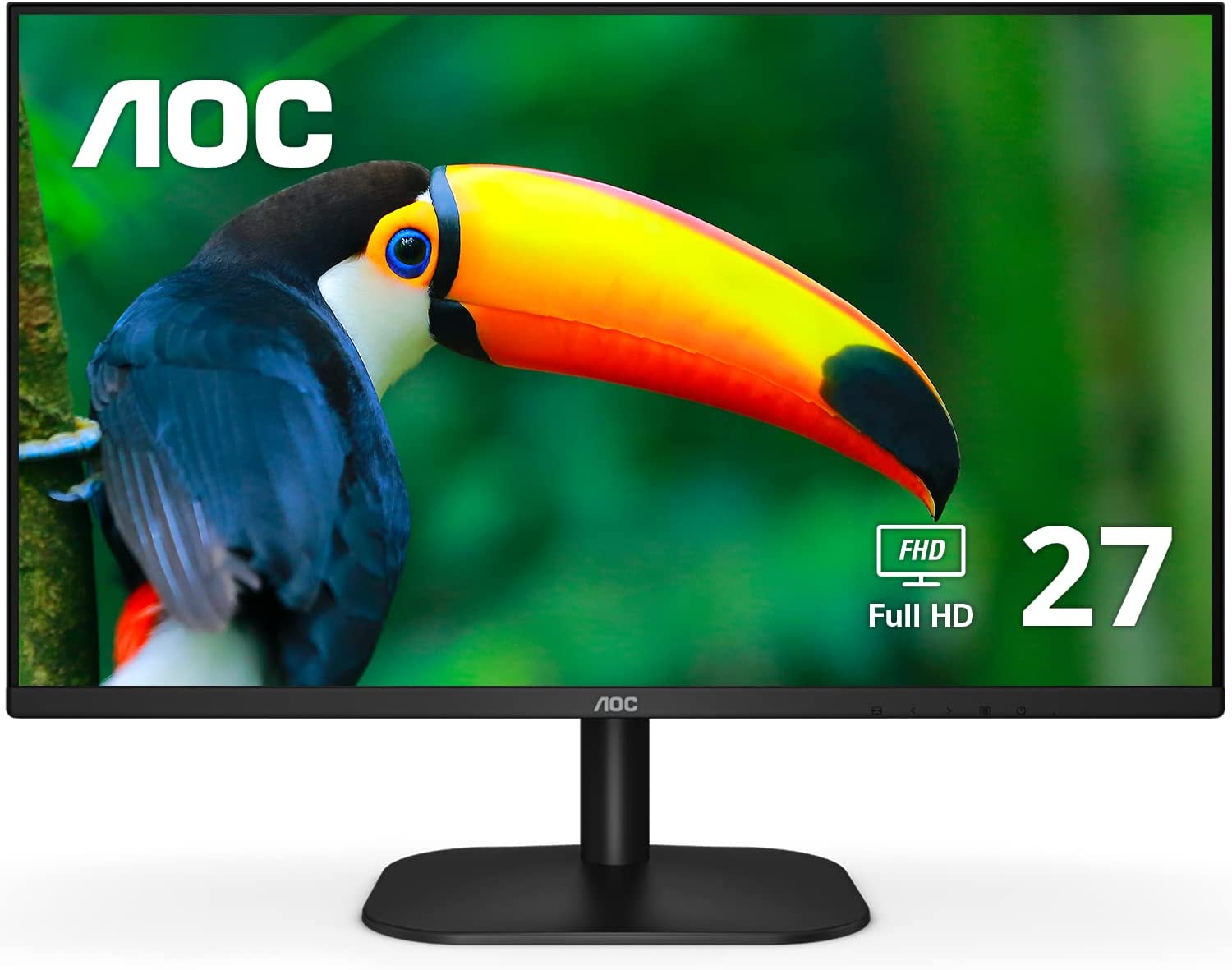 AOC 27" 1920 x 1080 75Hz Thin Bezel Monitor - Certified Refurbished