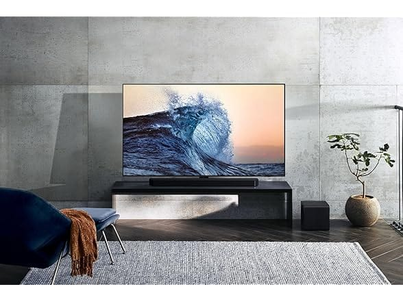 Samsung 5.1.2ch Q Series Soundbar + Subwoofer, Wireless Dolby Atmos, Q-Symphony, Game Mode Pro
