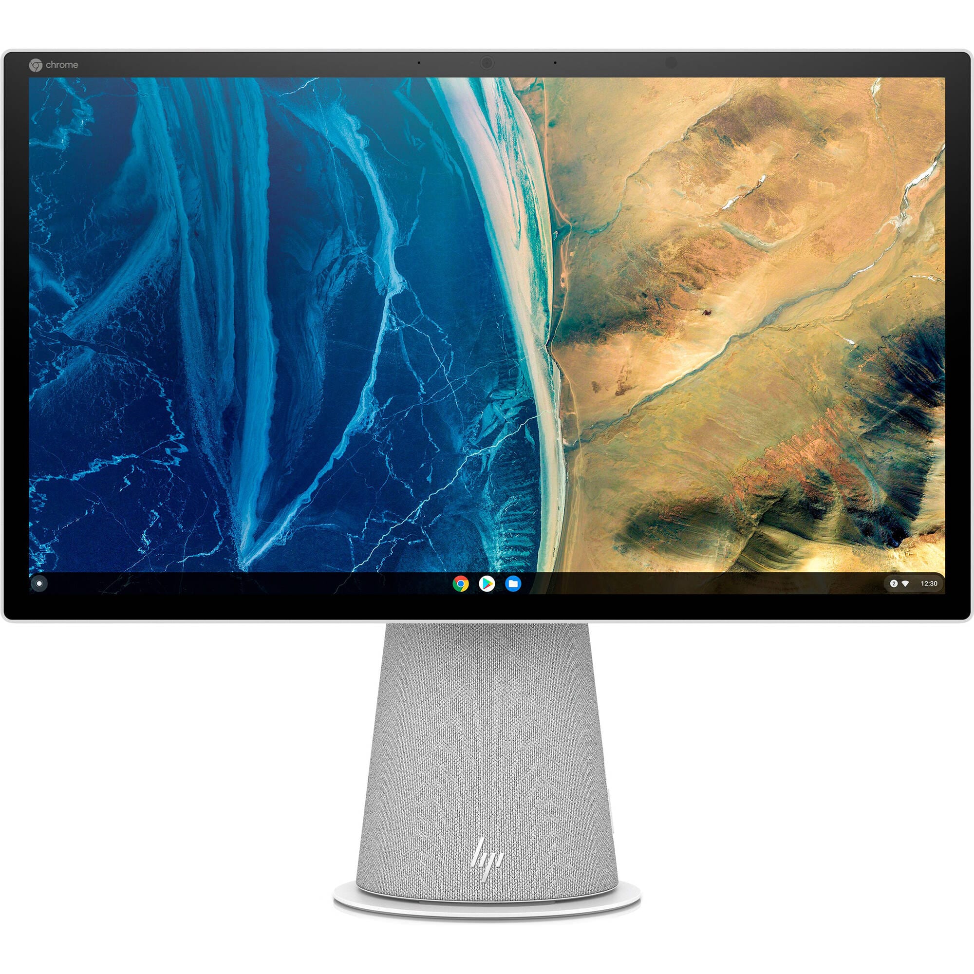 HP 22" Chromebase 22-aa0019 8GB RAM 128GB SSD Multi-Touch All-in-One Desktop Computer - Certified Refurbished