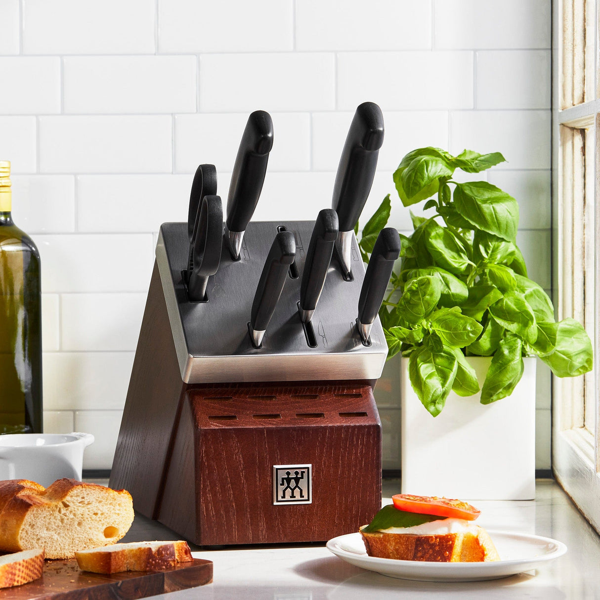 Zwilling Four Star 7-pc Self-Sharpening Block Set