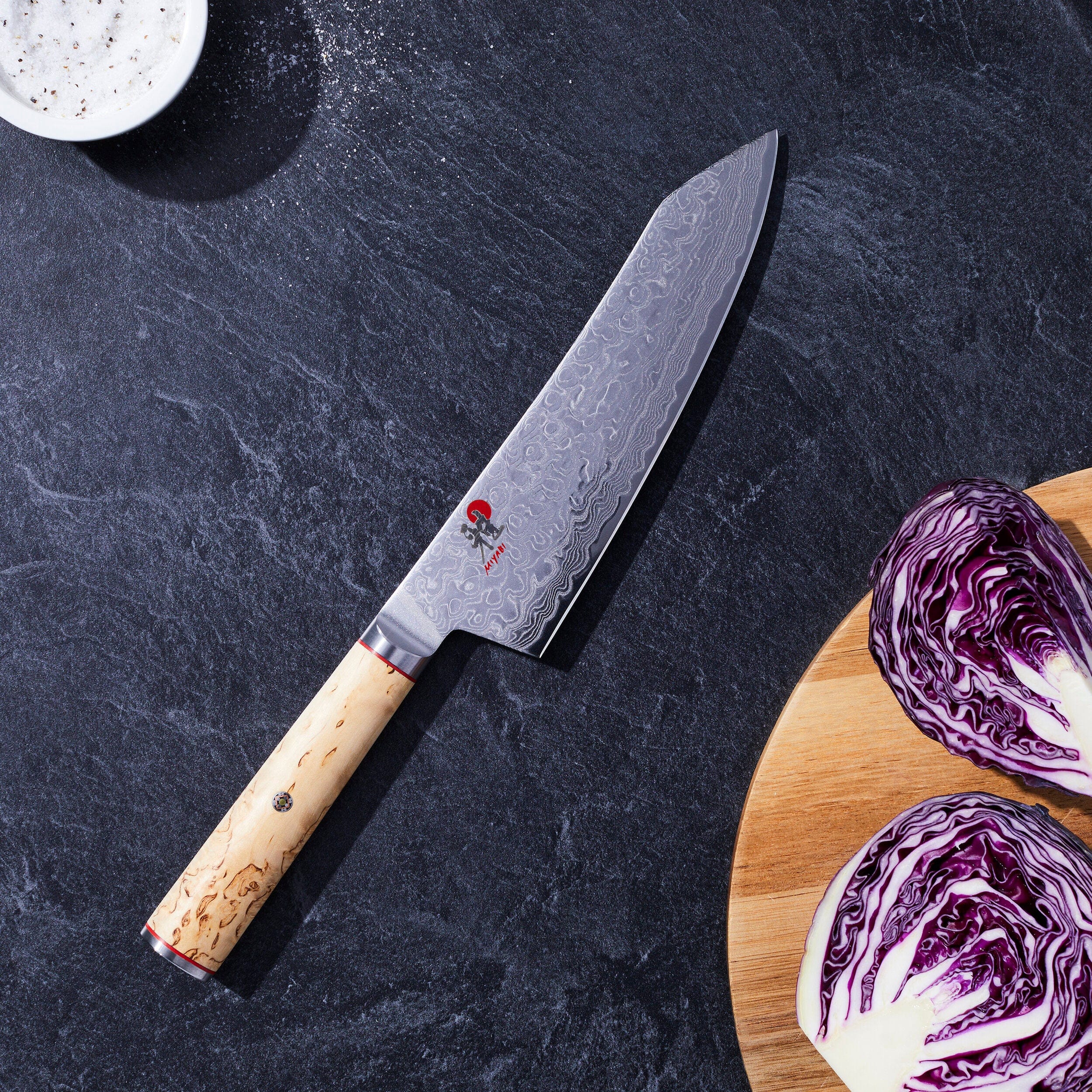 Miyabi Birchwood SG2 7-inch Rocking Santoku Knife