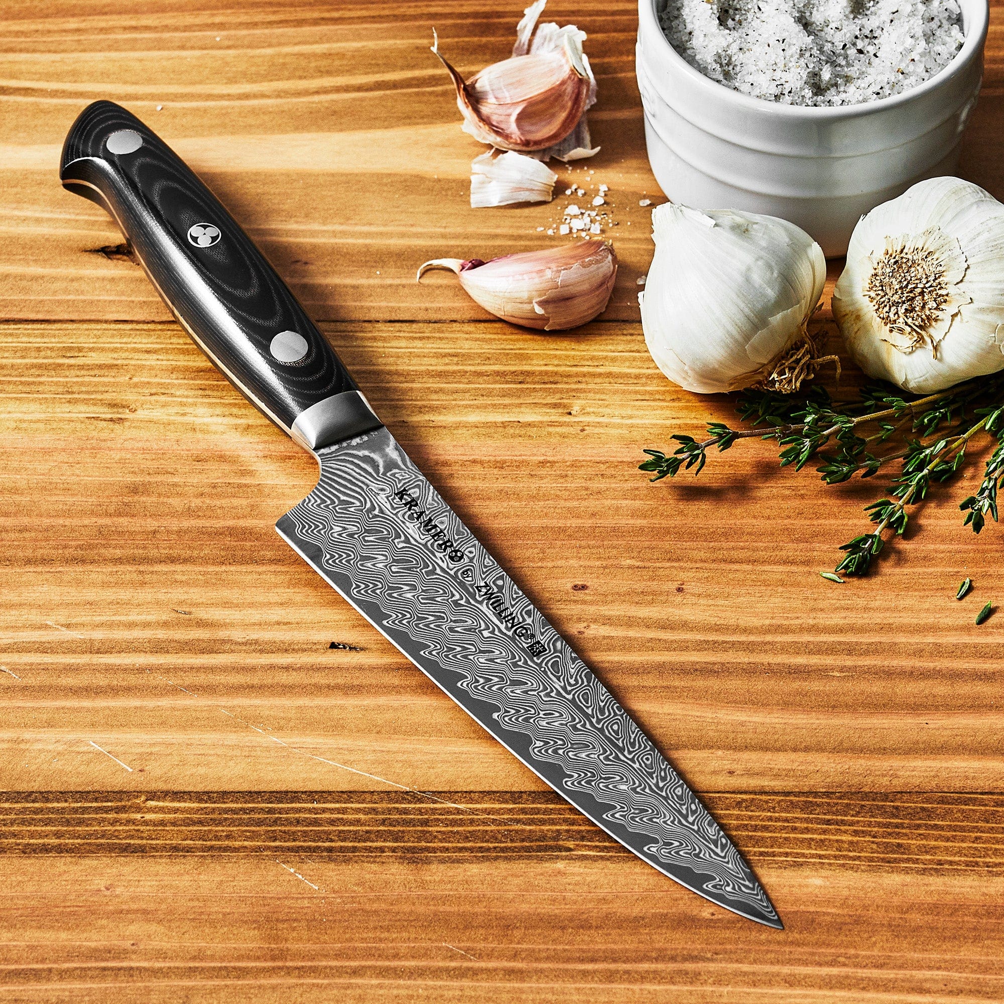 Kramer by Zwilling Euroline Damascus Collection 5.5-inch Prep Knife