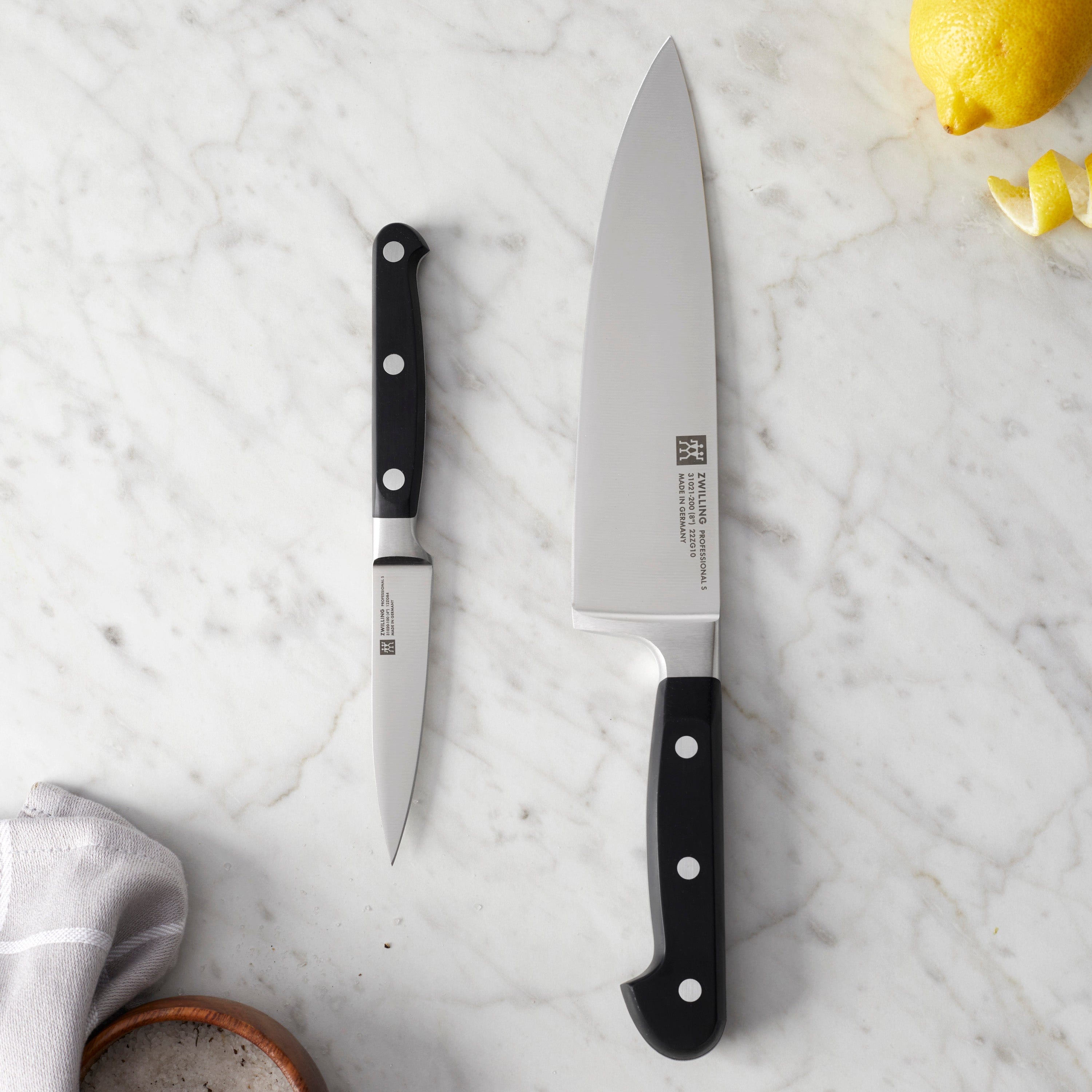 Zwilling Professional "S" 2-pc Classic Chef's Knife Set