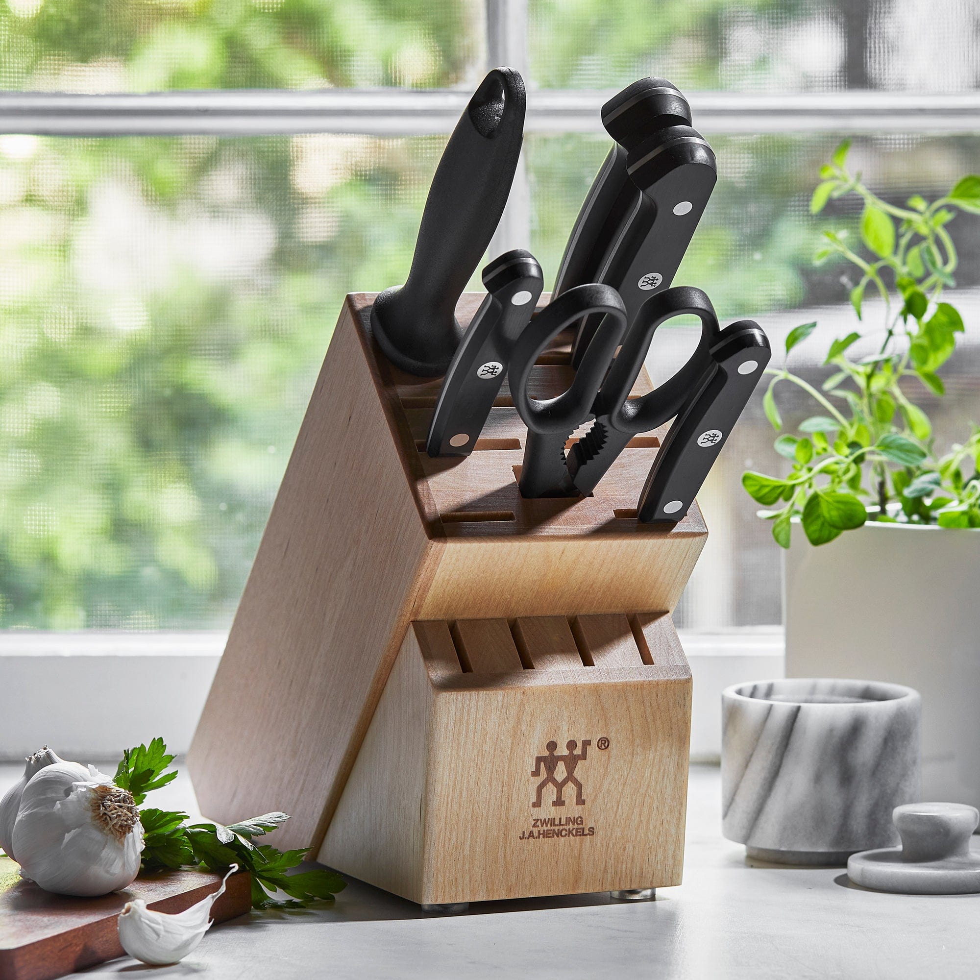 Zwilling Gourmet 7-pc Knife Block Set