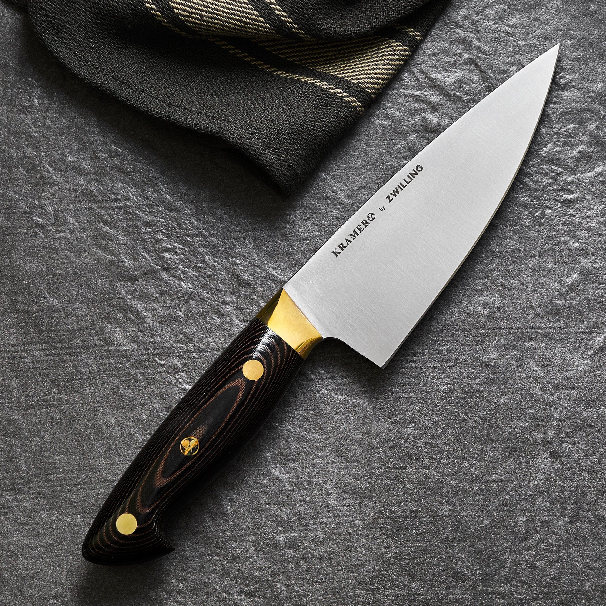 Kramer by Zwilling Euroline Carbon Collection 2.0 6-inch Chef's Knife