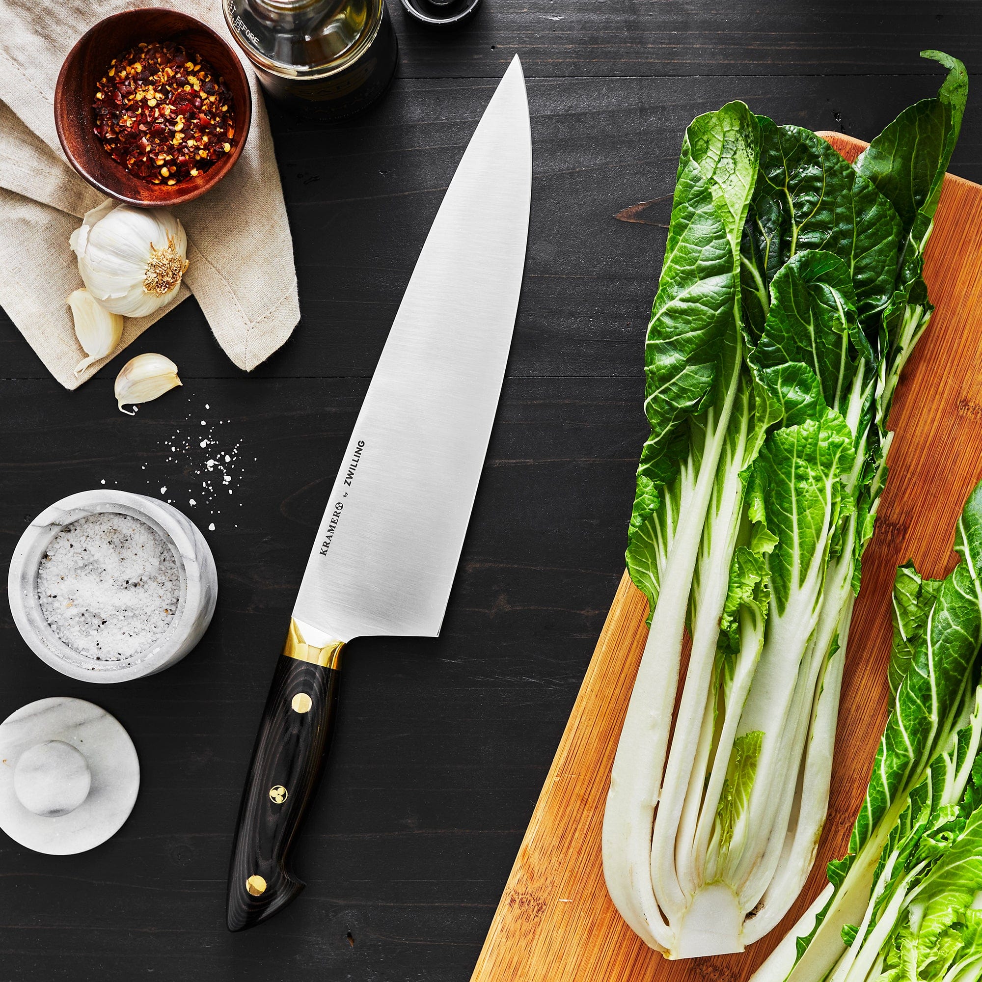 Kramer by Zwilling Euroline Carbon Collection 2.0 10-inch Chef's Knife