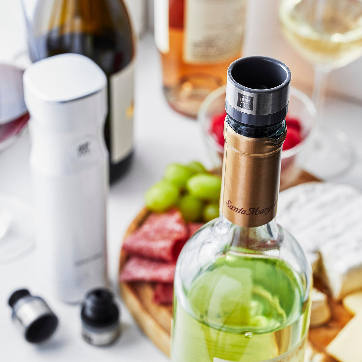 Zwilling Fresh & Save 3-pc Vacuum Wine Sealer (Set of 3), Gift Set