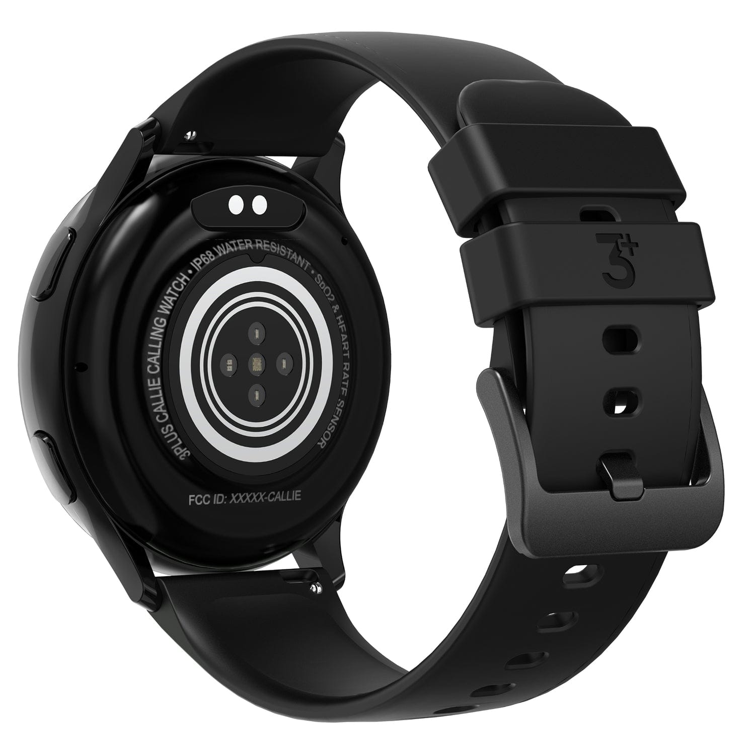 3Plus Vibe Callie Smartwatch with 1.43-In. AMOLED Display, Bluetooth Calling, Heart Rate/Blood Oxygen/Sleep, 100+ Workouts, and IP68 Water-Resistant