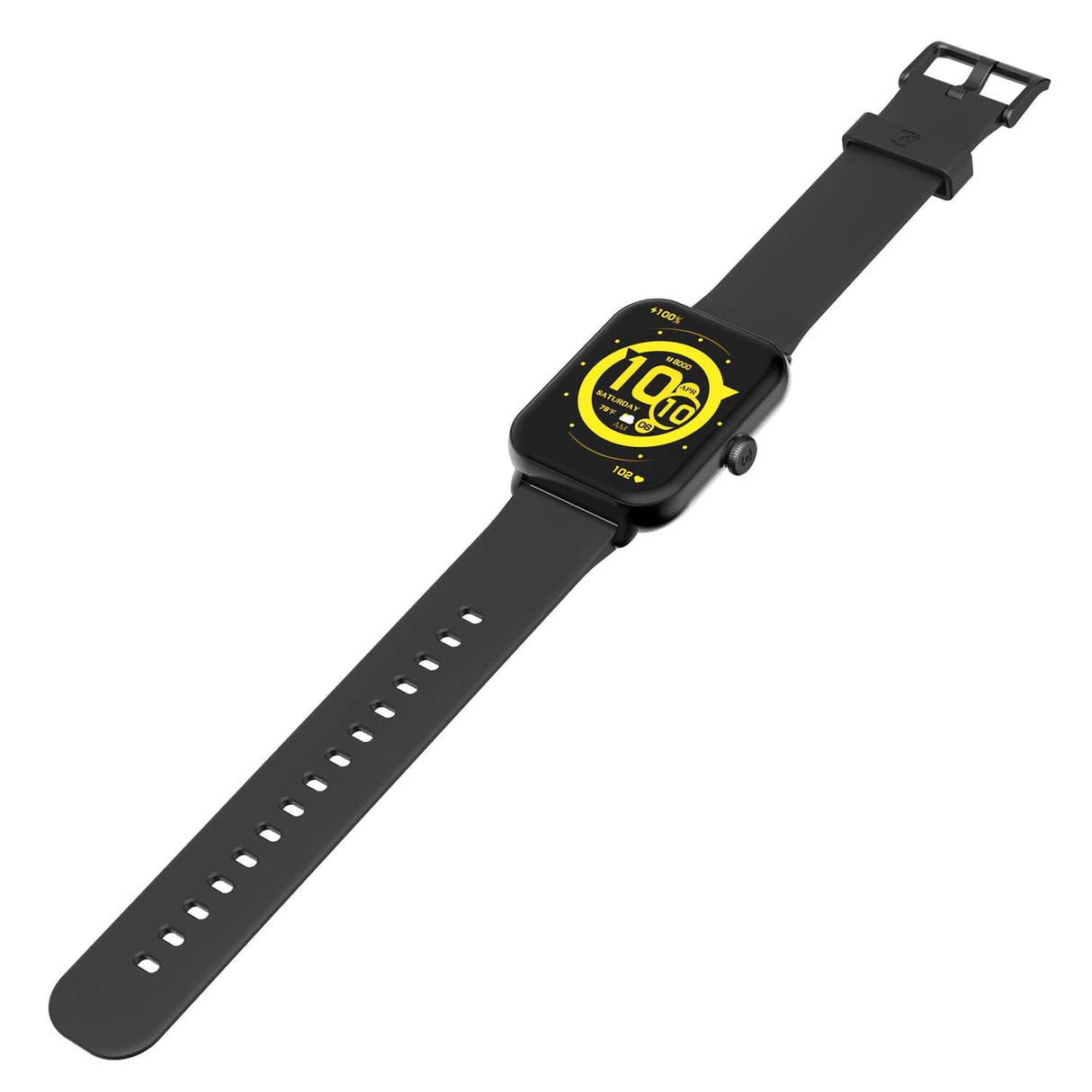 3Plus Vibe Lite BT Smartwatch with 1.96" Color Touch Screen, Bluetooth Calling, Heart Rate/Blood Oxygen/Sleep, 24 Workouts, and IP68 Water-Resistant