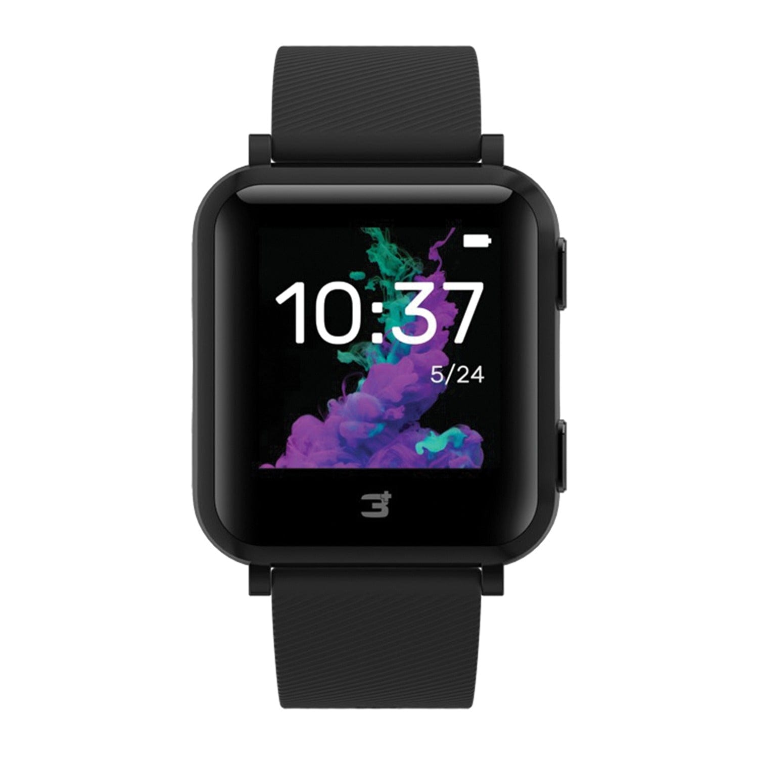 3Plus Vibe+ (Gen 1) Smartwatch with 1.4-In. Color Touch Screen, Bluetooth, Heart Rate/Sleep, Daily Activity Tracking, and 3 ATM Water-Resistant