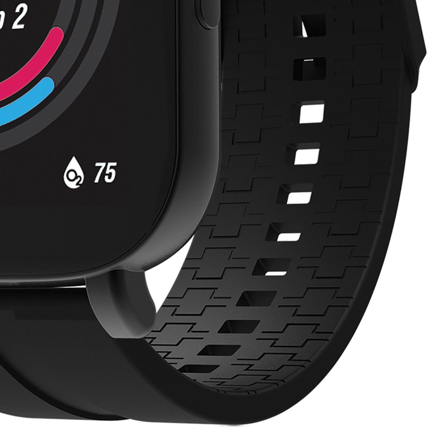 3Plus Vibe Pro GPS Smartwatch with 1.78-In. AMOLED Touch Screen, Bluetooth, Heart Rate/Blood Oxygen/Sleep, Sports Modes, and 5 ATM Water-Resistant