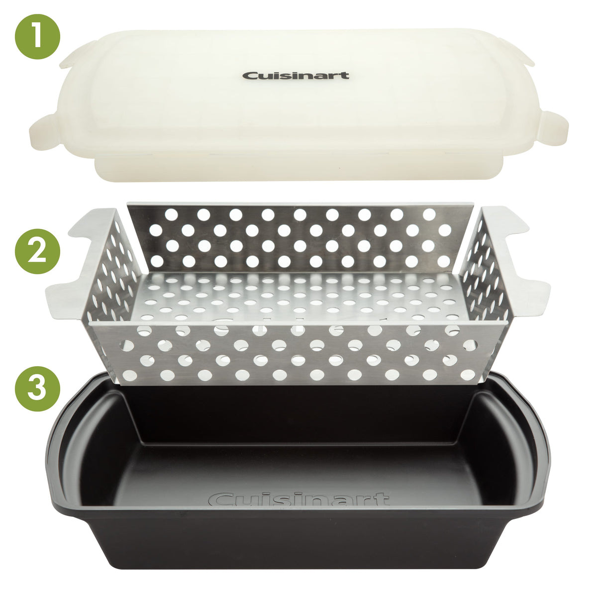 Cuisinart Marinade and Grilling Basket Set