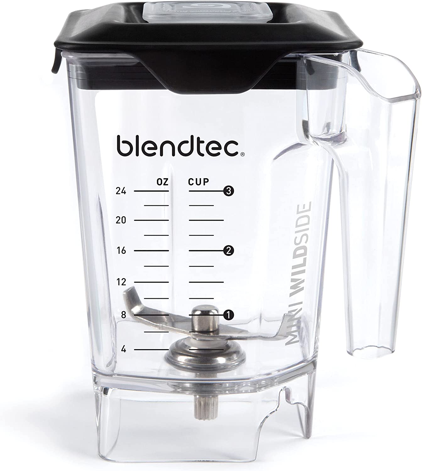 Blendtec Mini WildSide Jar, 24 oz, Clear