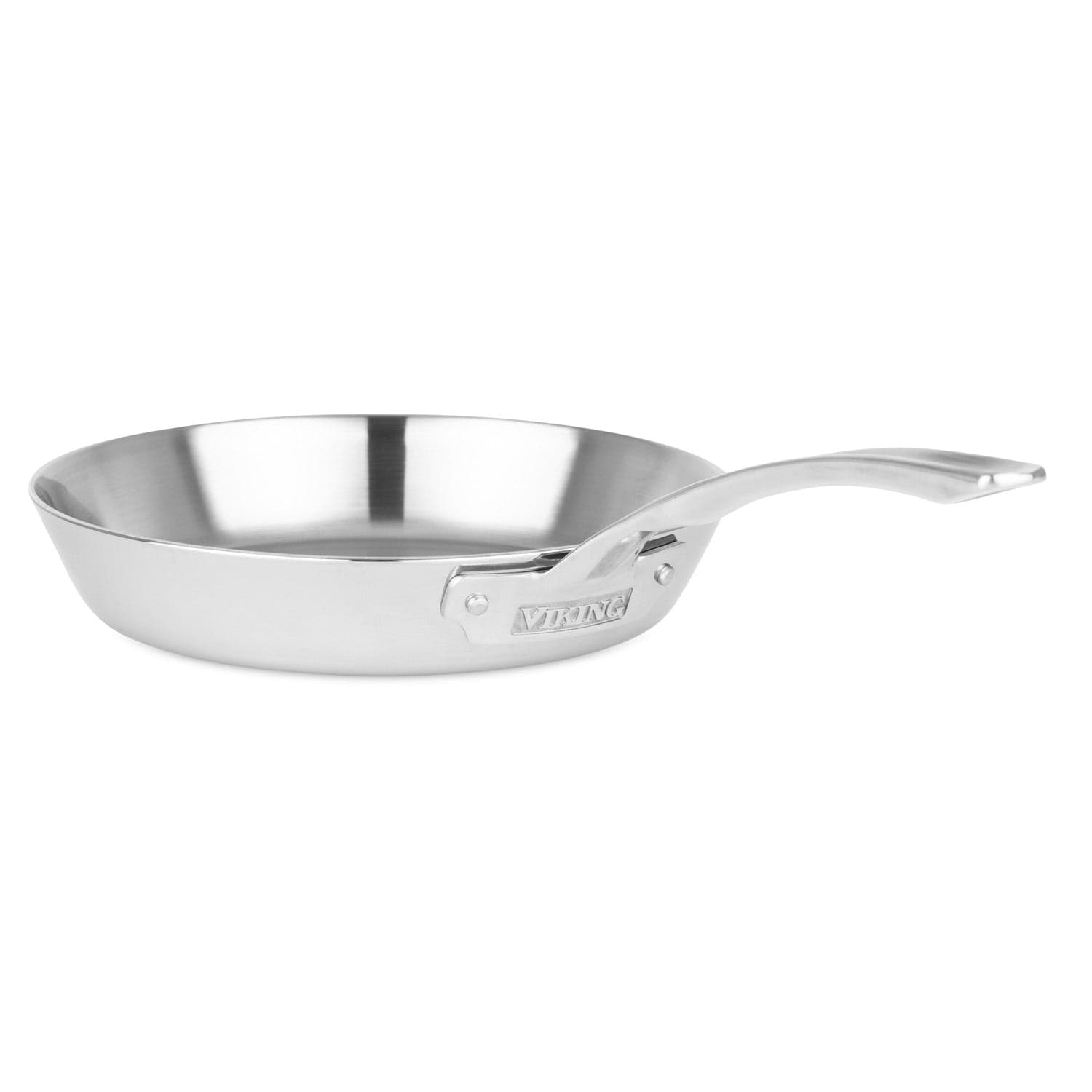 Viking Contemporary 3-Ply 10-inch Fry Pan, Mirror Finish
