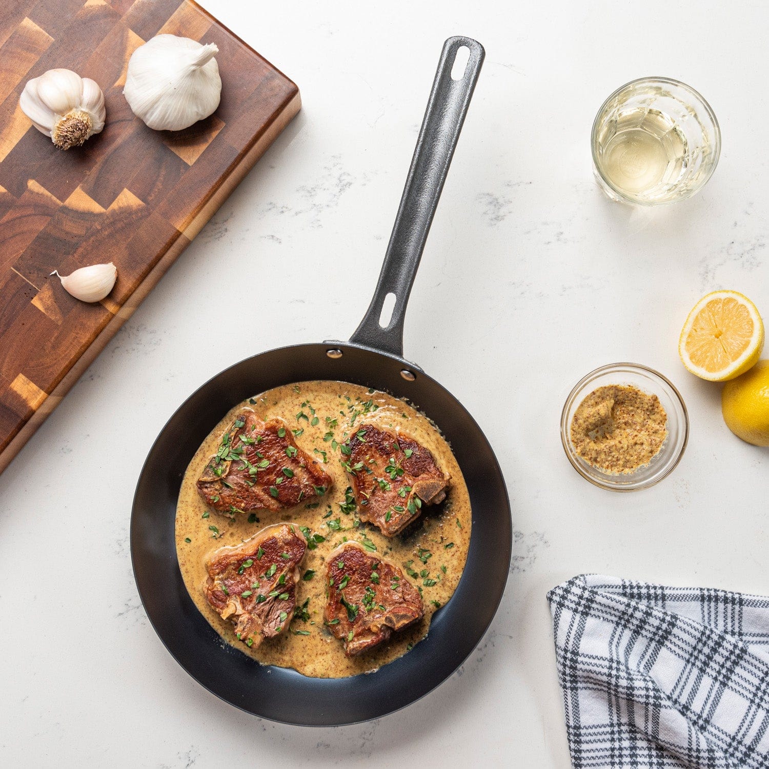 Viking Blue Steel 10" Fry Pan