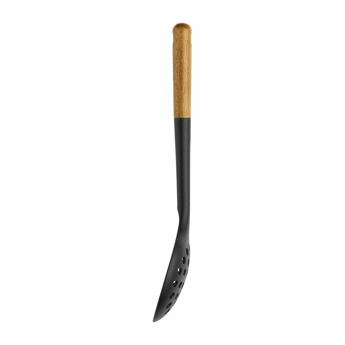 Staub Silicone Skimming Ladle, BPA-Free Cooking Utensil with Wood Handle