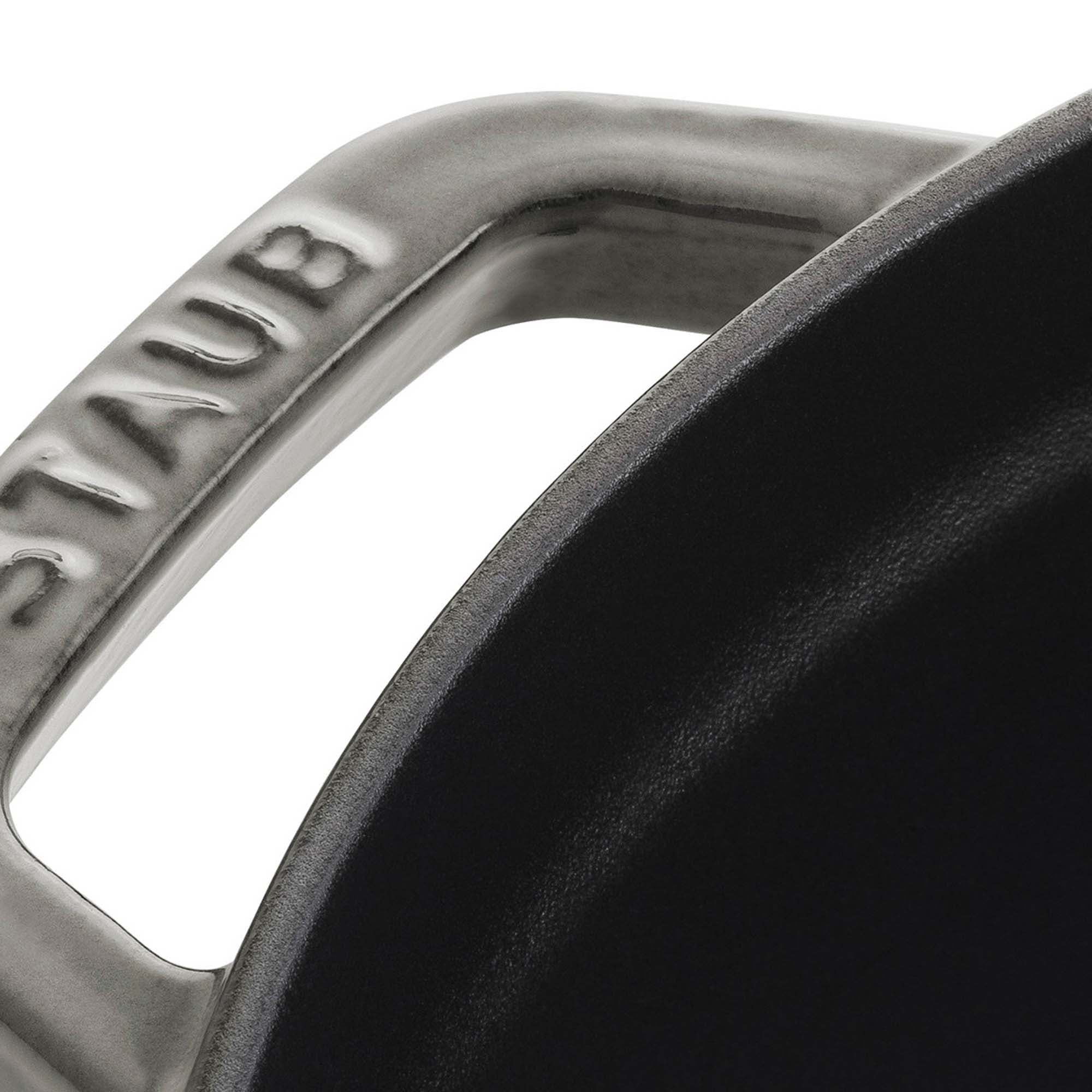 Staub Cast Iron 7-qt Round Cocotte, Dutch Oven - Graphite Grey