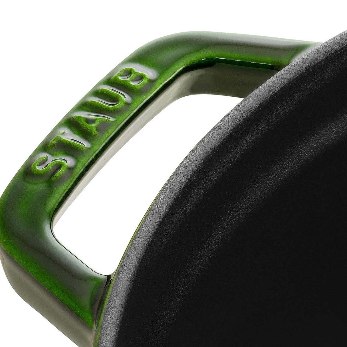 Staub Cast Iron 7-qt Round Cocotte, Dutch Oven - Basil